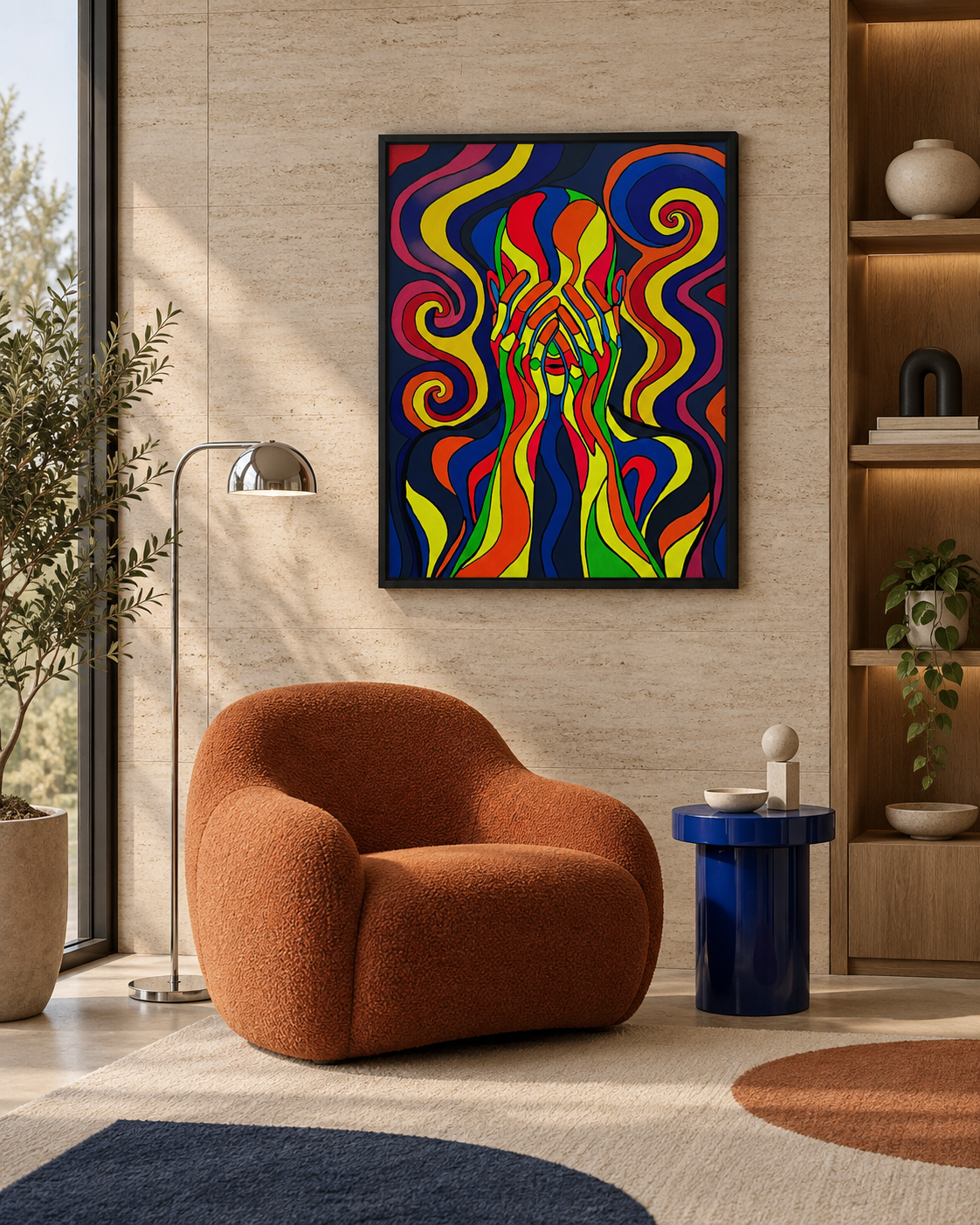 Eyes On Me Tablo | 80X100Cm