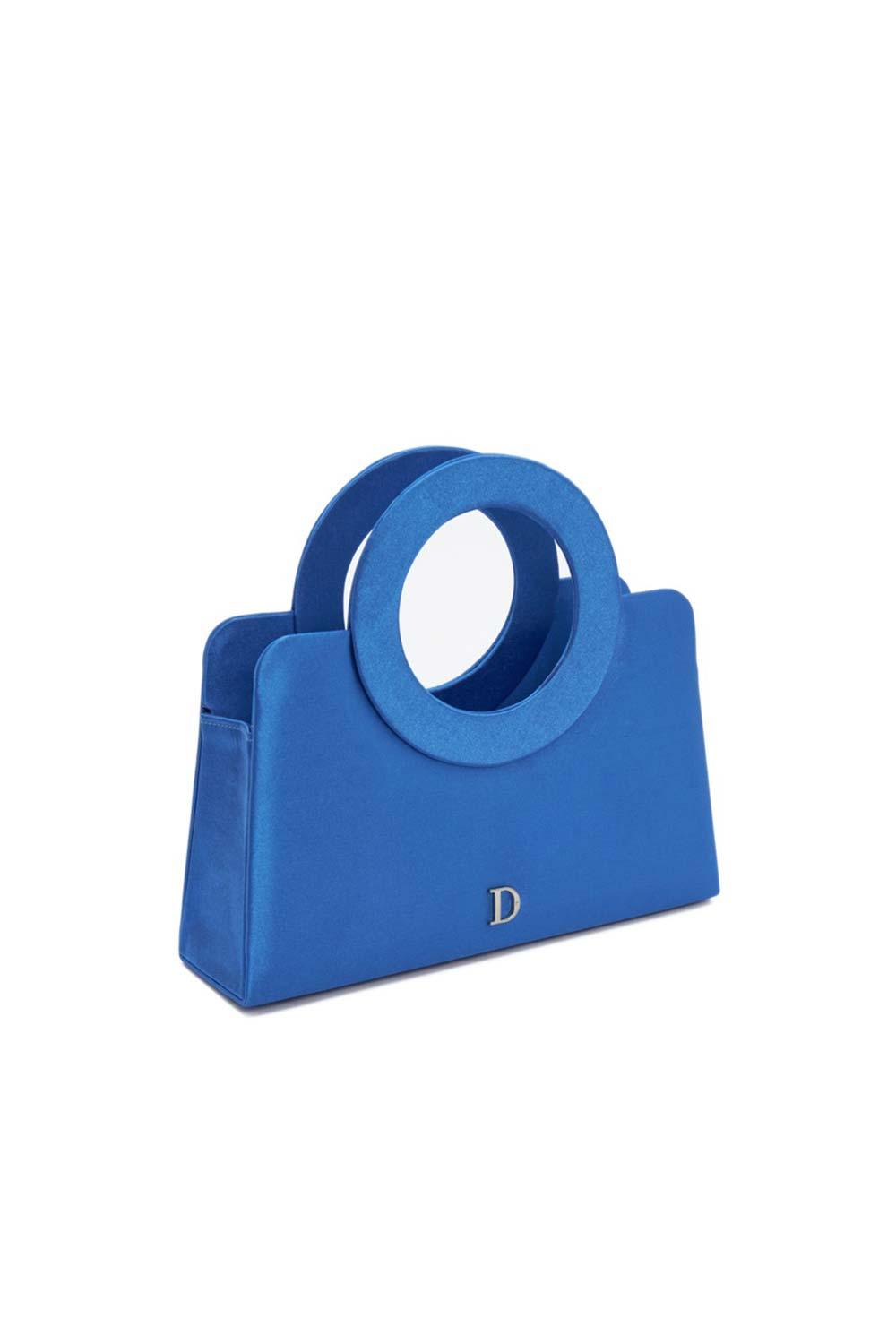 D'Lueur Atelier-Sirius Blue-Omuz Çantası-2-Milagron.com