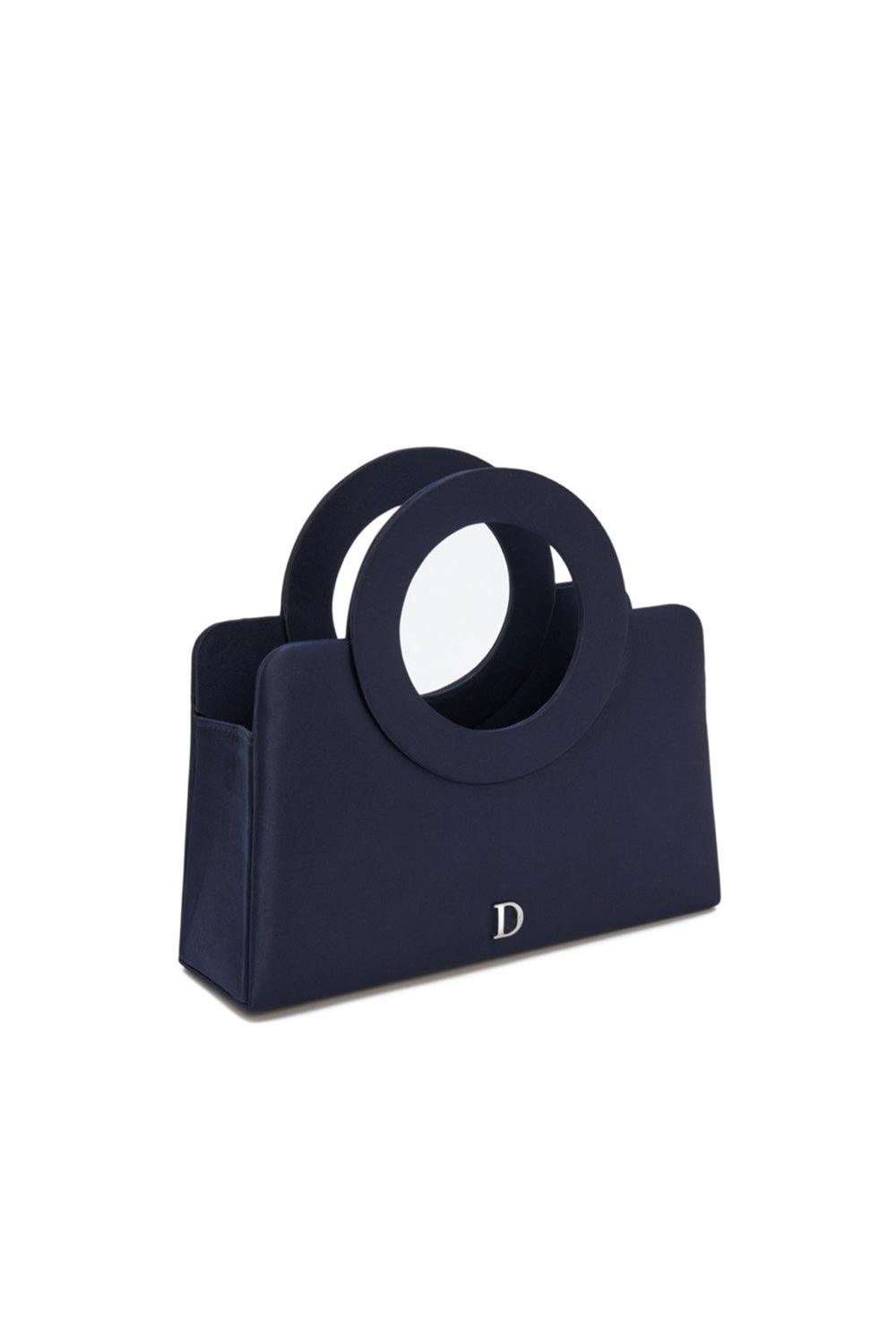 D'Lueur Atelier-Sirius Navy-Omuz Çantası-2-Milagron.com