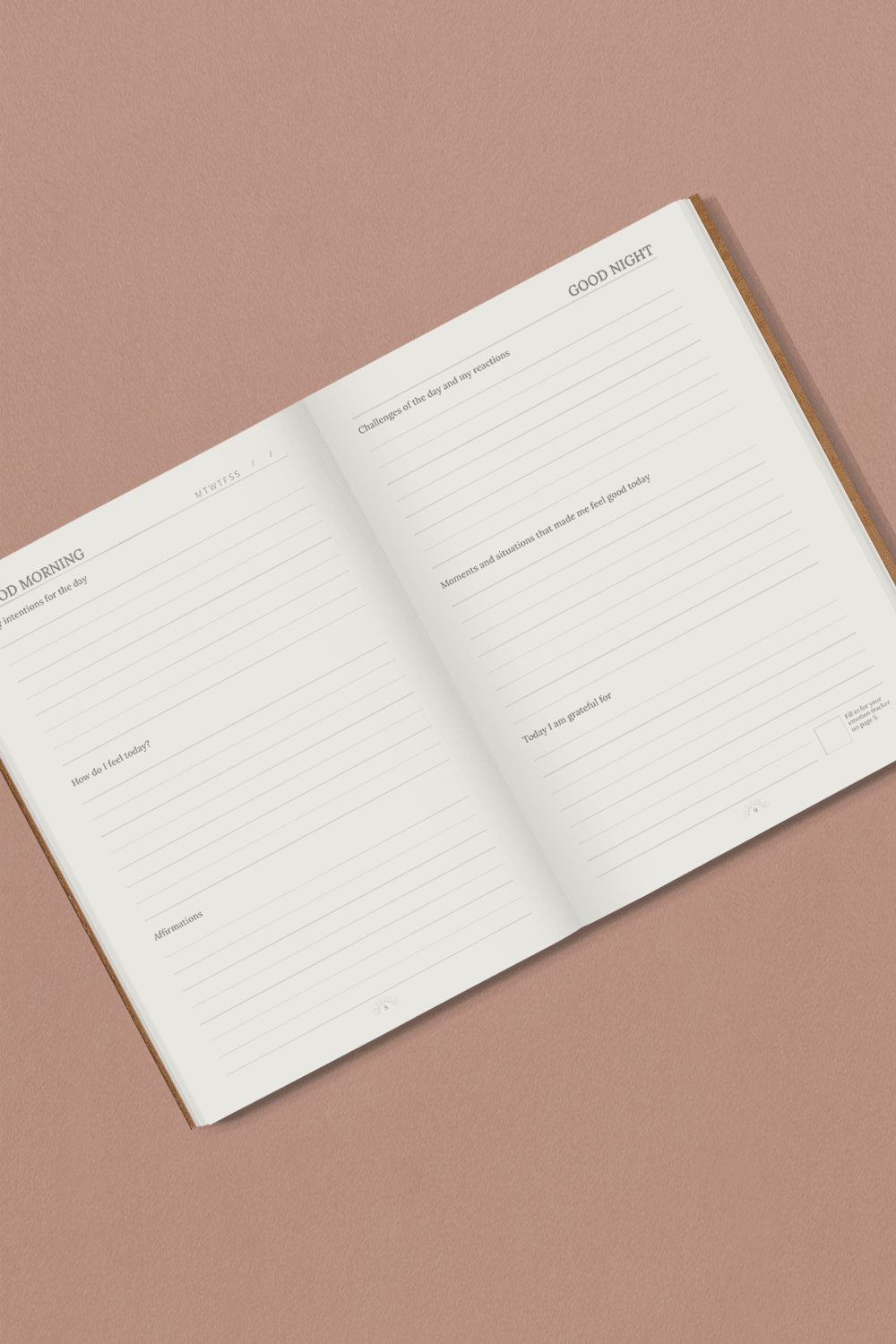 Daily Me Wellbeing-Wellbeing Journal (English)-Ajanda-2-Milagron.com