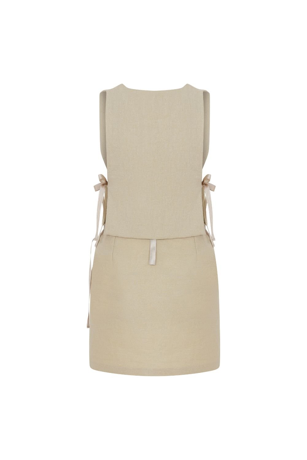 Dall-Lita Dall Set / Bej-Alt - Üst Takım-3-Milagron.com