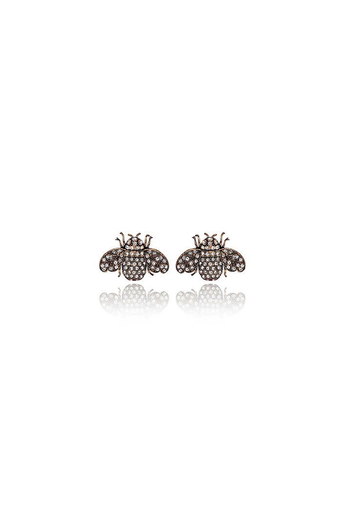 Damla Kalender-Be Bee Earrings-Küpe-1-Milagron.com