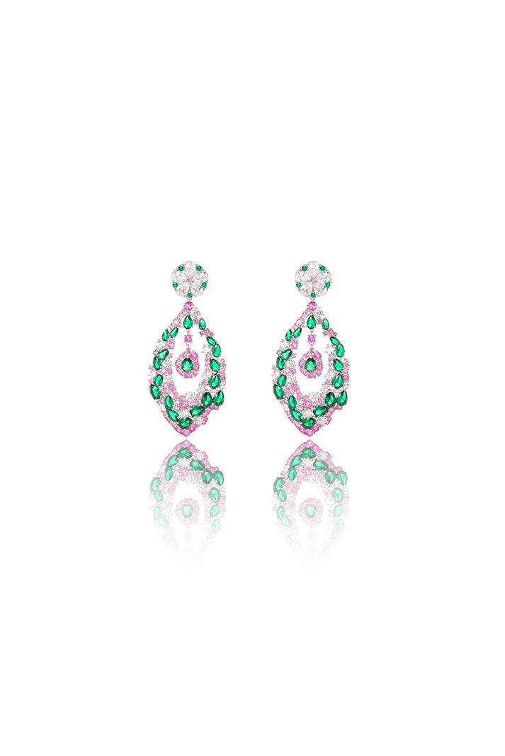 Damla Kalender-Beautiful Blossom Earrings-Küpe-1-Milagron.com