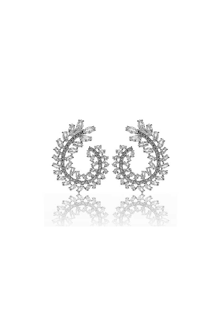 Damla Kalender-Big Ivy Earrings-Küpe-1-Milagron.com