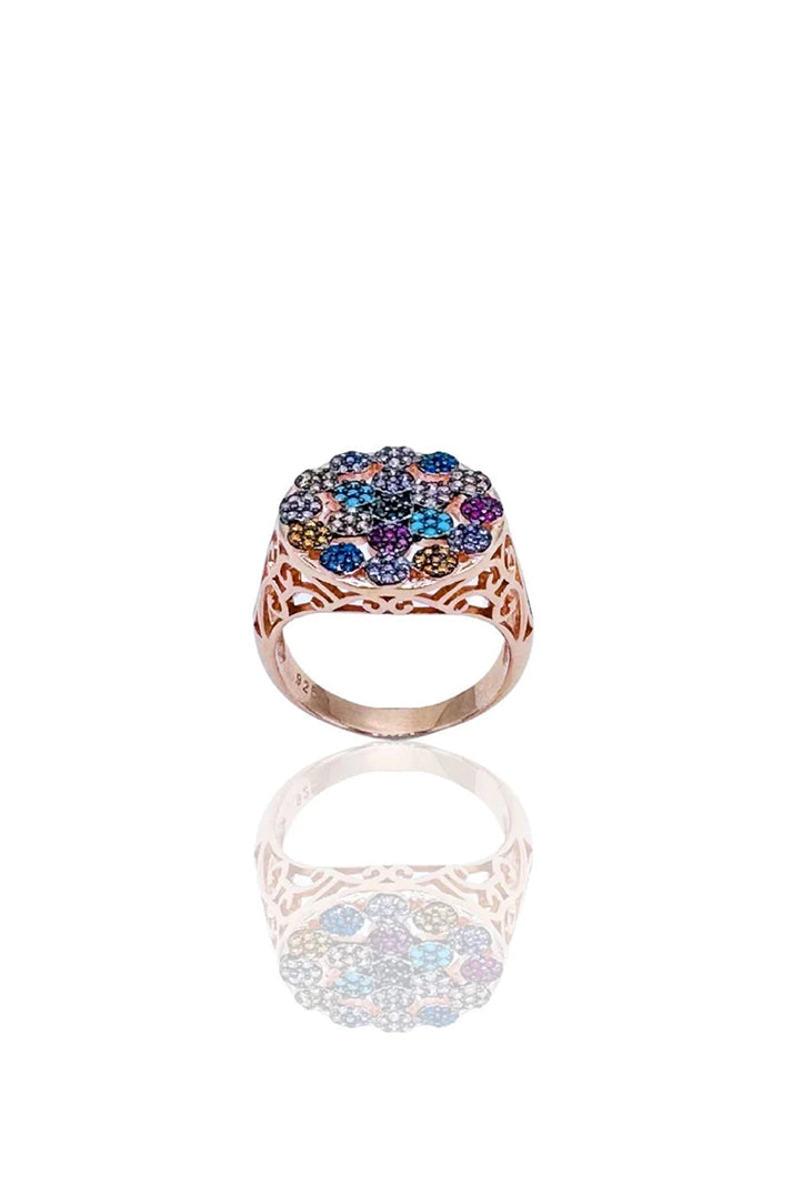 Damla Kalender-Blossom Ring-Yüzük-1-Milagron.com