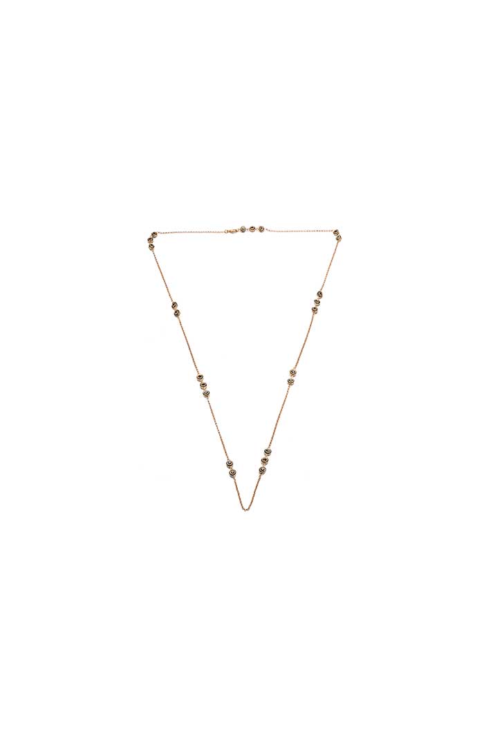 Damla Kalender-Diamond Long Necklace-Kolye-2-Milagron.com