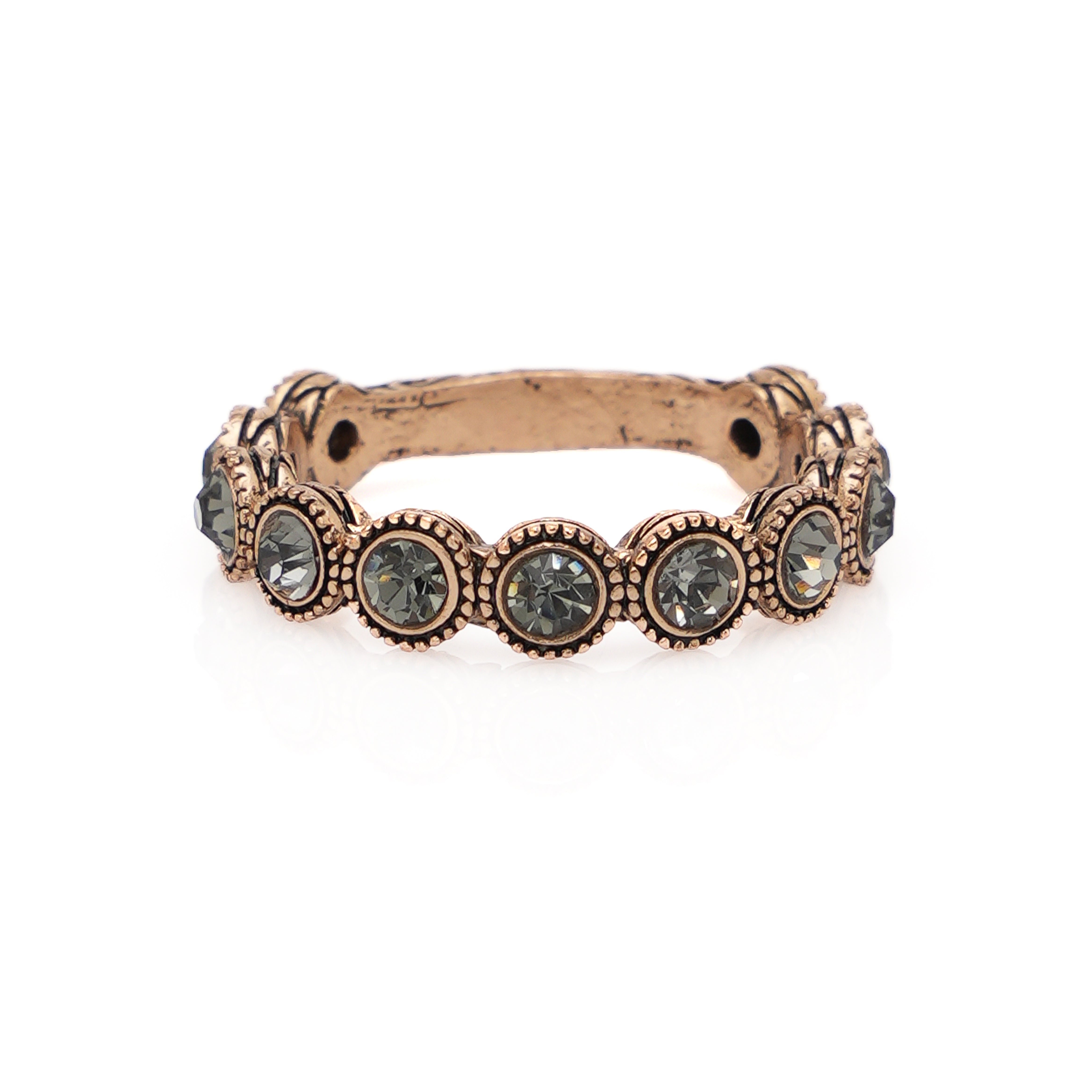 Damla Kalender-Diamond Round Ring-Yüzük-3-Milagron.com