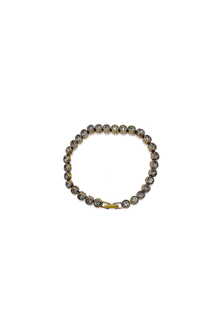 Damla Kalender-Diamondcut Emerald Bracelet-Bileklik-1-Milagron.com