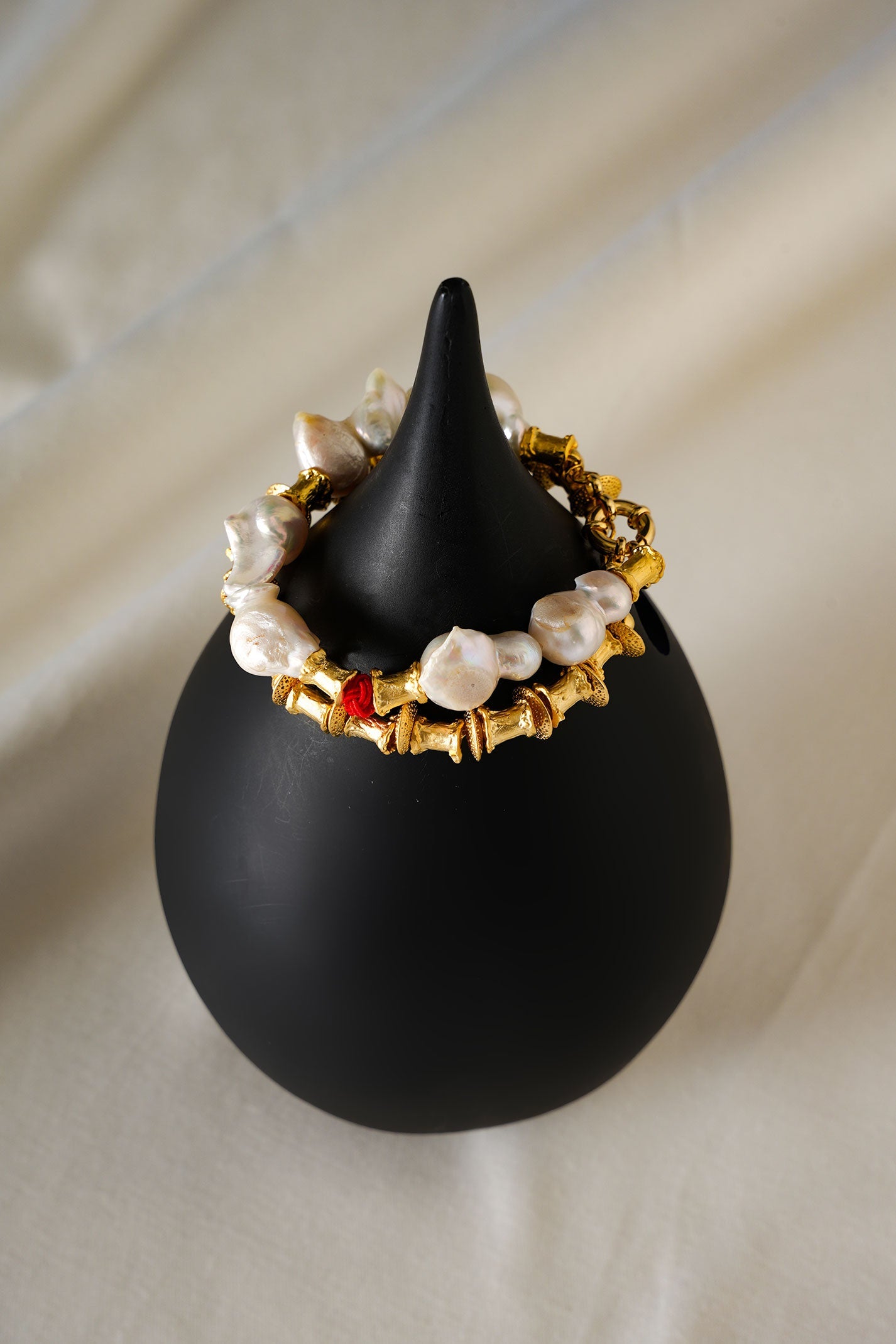 Damla Kalender-Duo Pearl Bracelet-Bileklik-3-Milagron.com