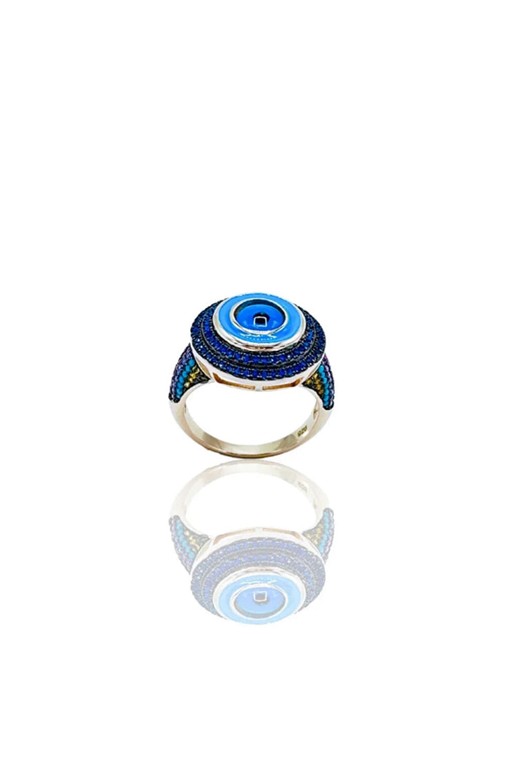Damla Kalender-Evil Eye Ring-Yüzük-1-Milagron.com