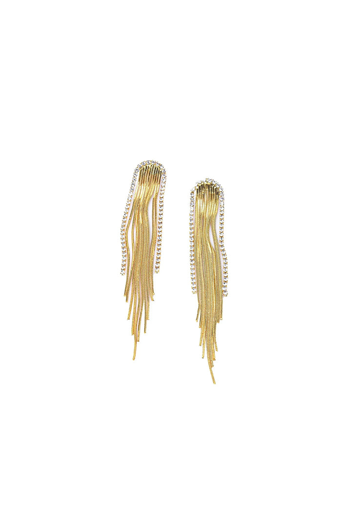 Damla Kalender-Golden Rain Earrings-Küpe-2-Milagron.com
