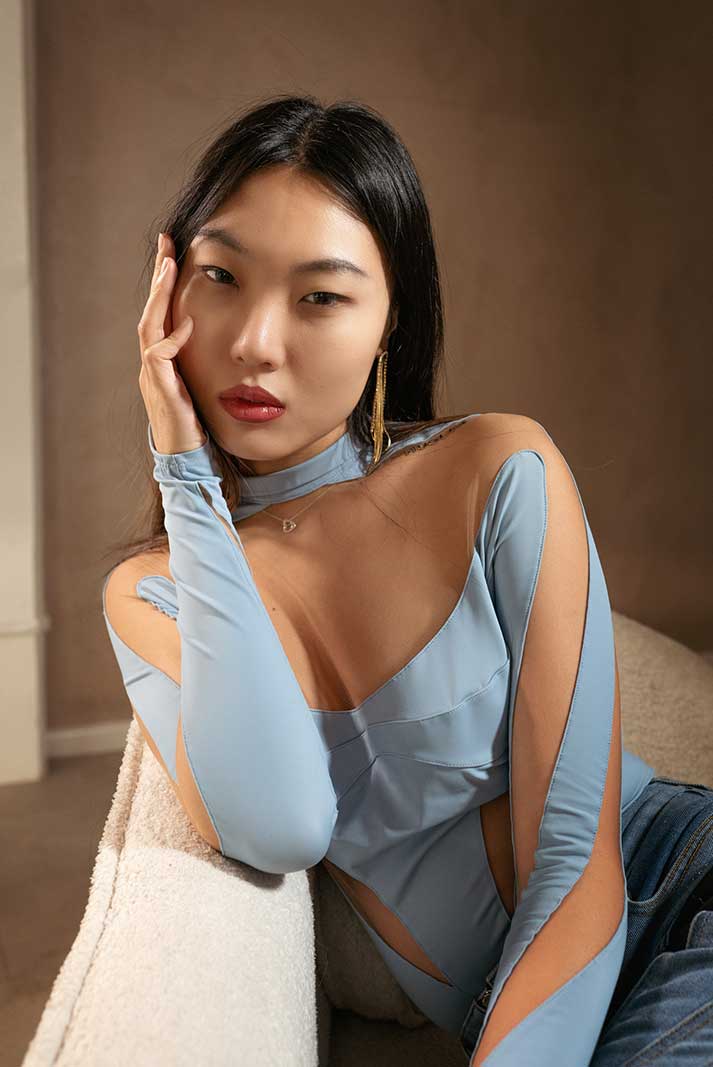 Damla Kalender-Golden Rain Earrings-Küpe-7-Milagron.com