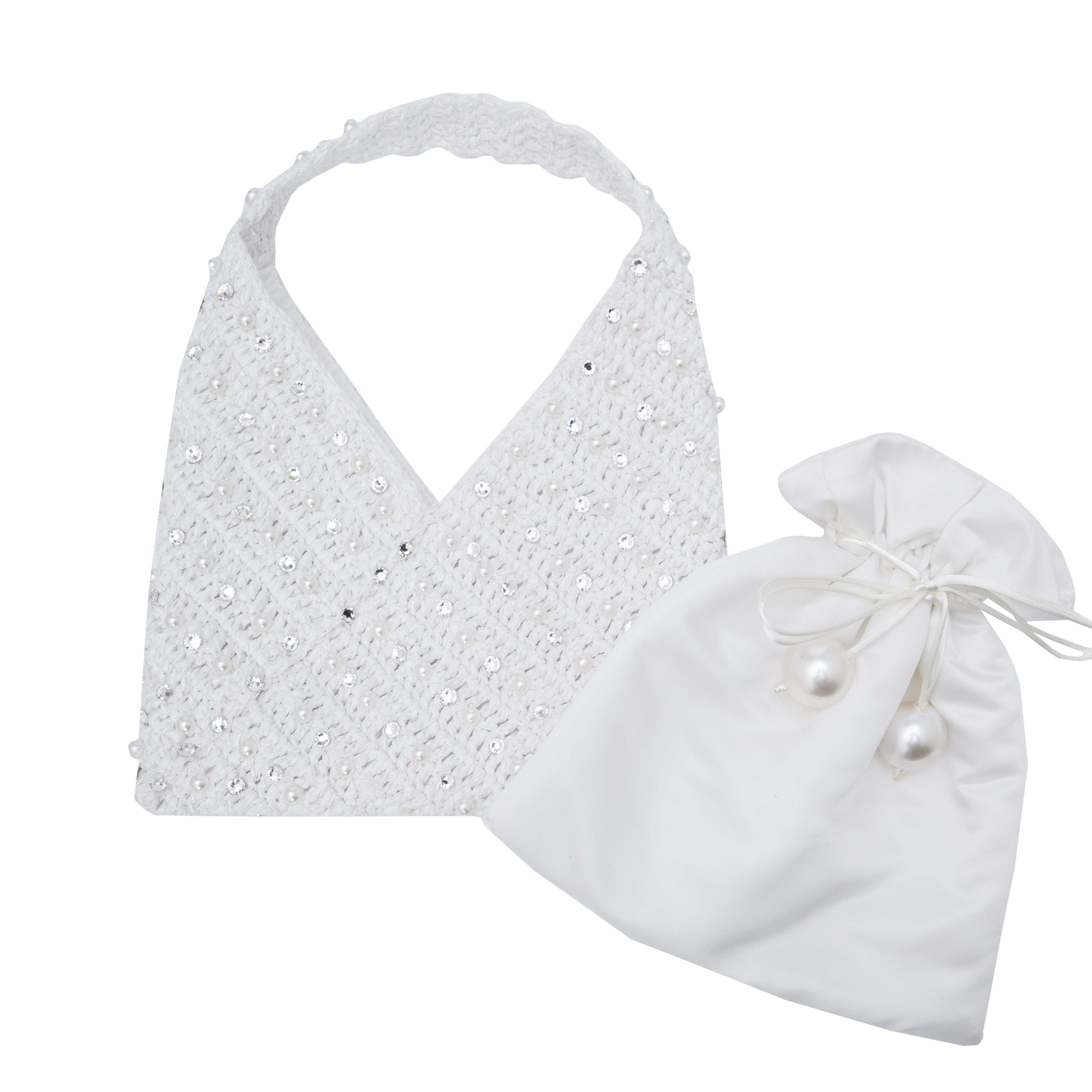 Damla Kalender-Romi Bag In White-2-Milagron.com