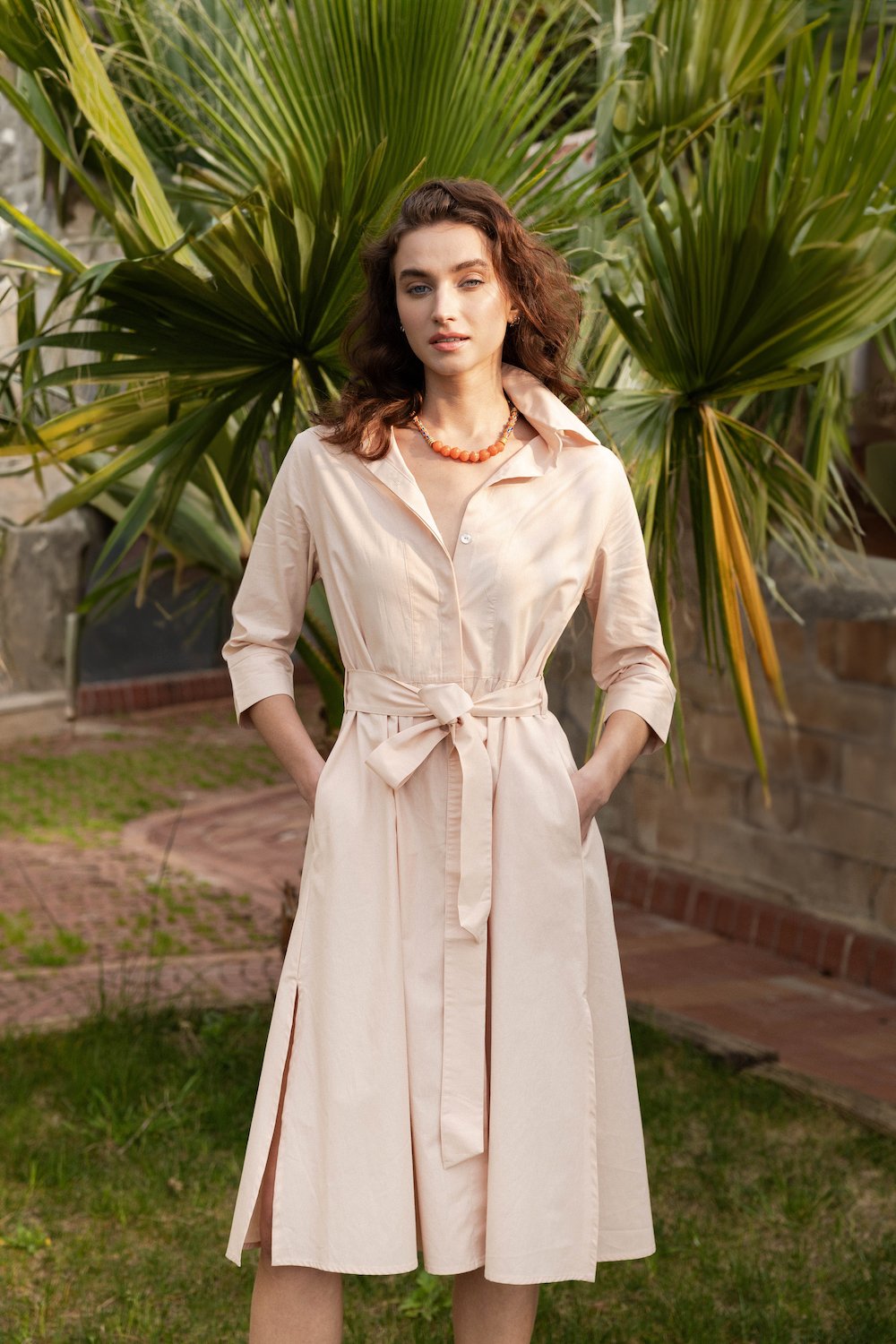 Darwin's-Gömlek Elbise-Elbise-1-Milagron.com