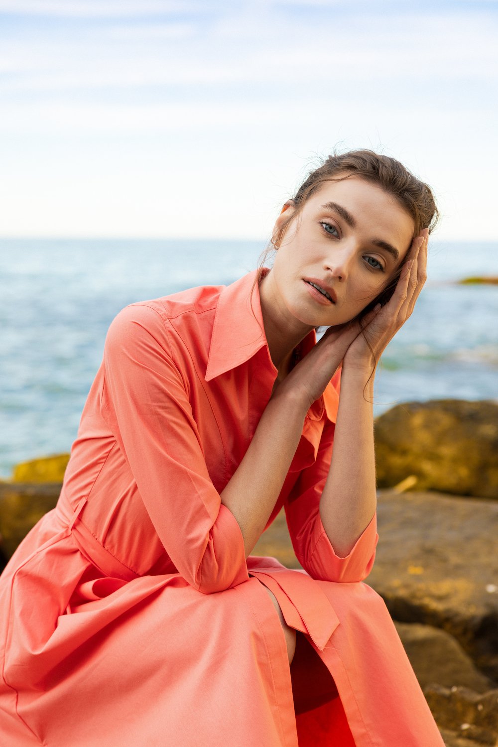 Darwin's-Gömlek Elbise-Elbise-8-Milagron.com