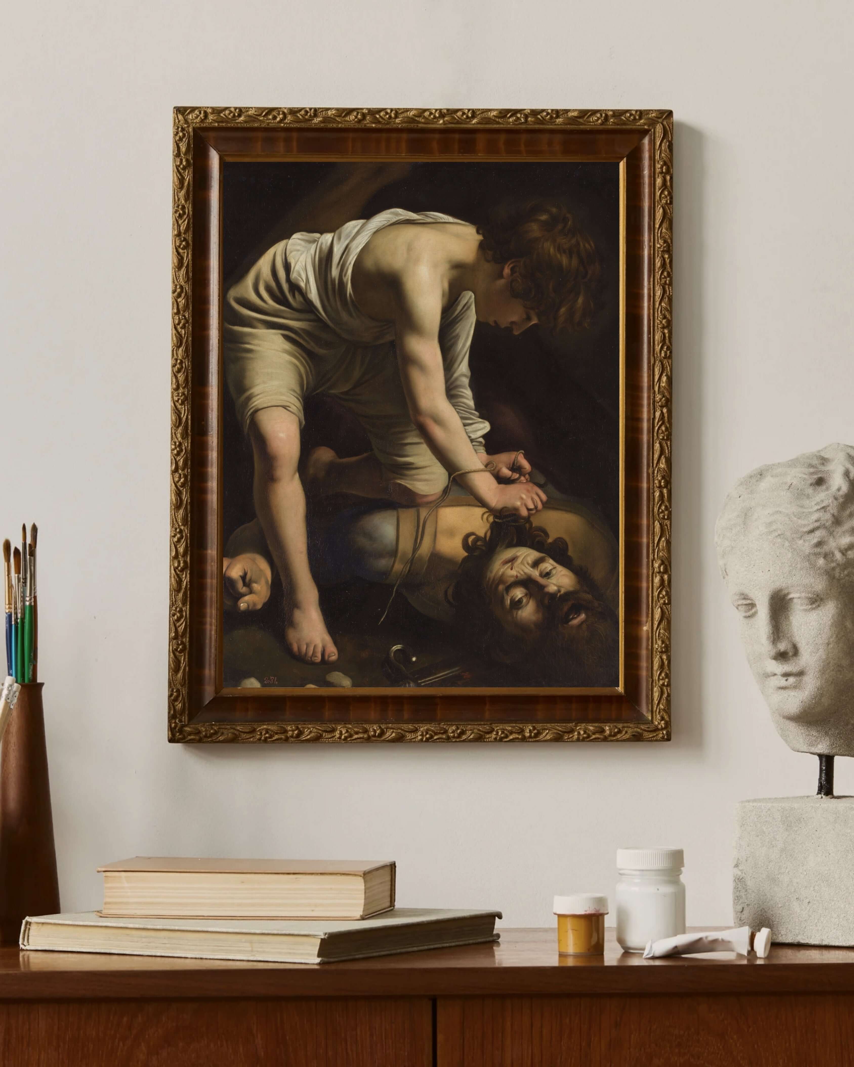Michelangelo Merisi Da Caravaggio - Davut Golyat’In Başıyla