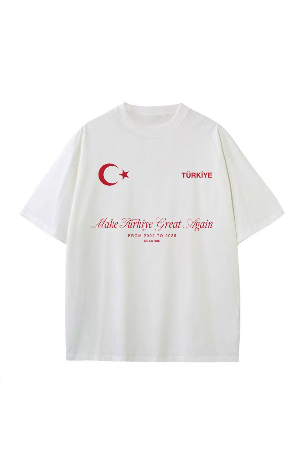 Make Türkiye Great Again Tee Beyaz - 0