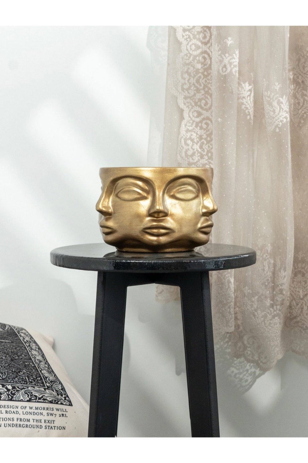 Dea'rt İstanbul-Adler Altın Saksı M-Dekoratif Saksı-2-Milagron.com