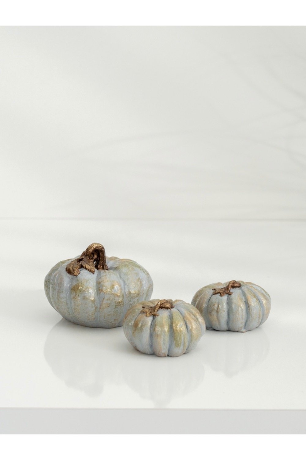 Dea'rt İstanbul-Balkabağı Üçlü Mini Set Gri-Biblo-1-Milagron.com