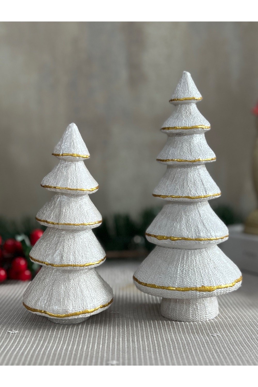 Dea'rt İstanbul-Beyaz Çam Ağacı Biblo İkili-Biblo-2-Milagron.com