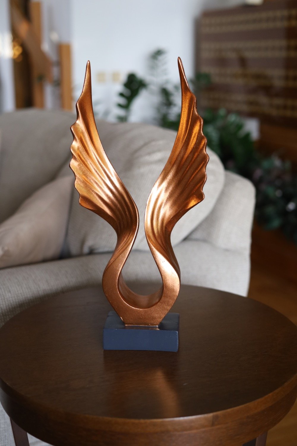 Dea'rt İstanbul-Bronz Soyut Kanat Obje-Biblo-1-Milagron.com