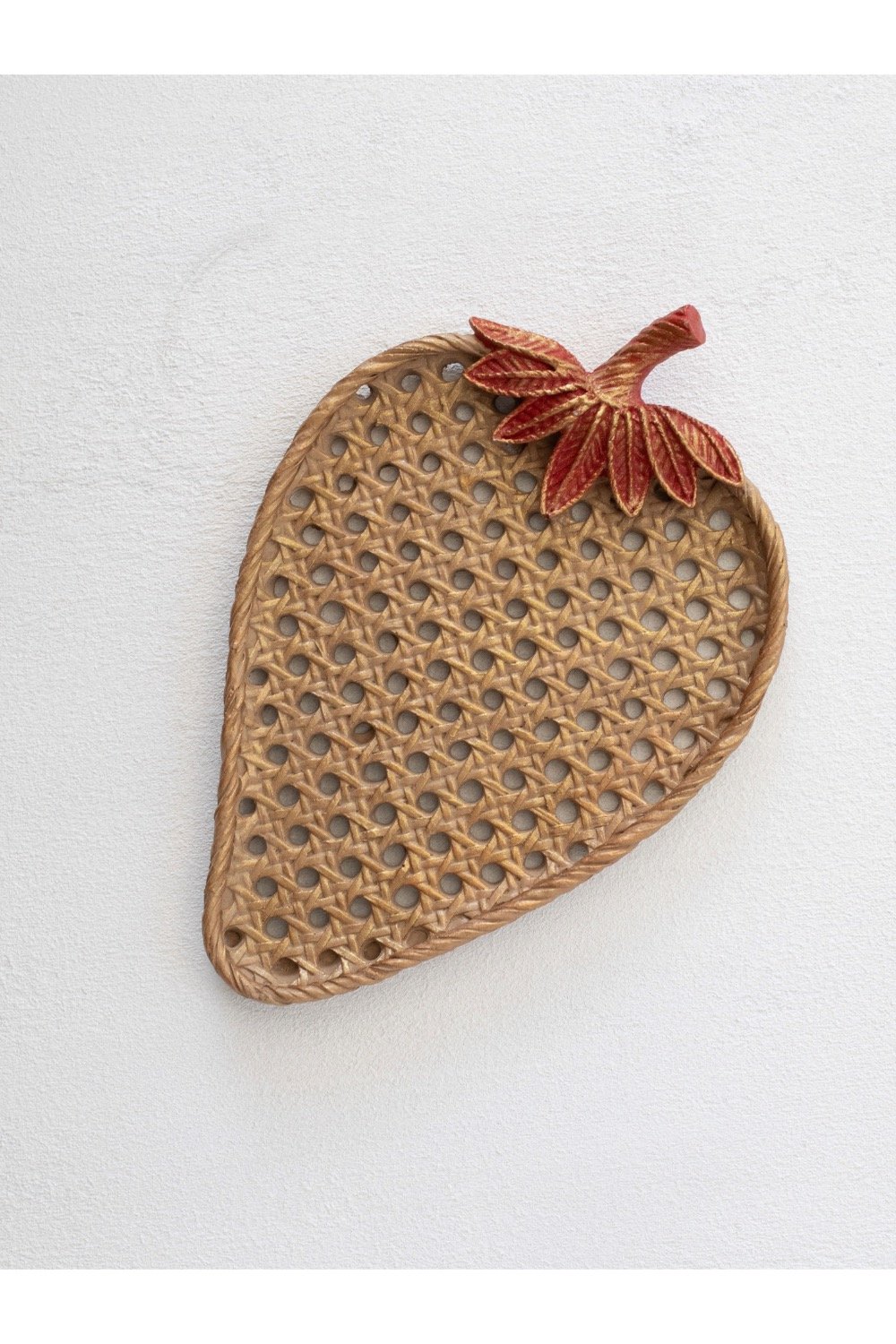 Dea'rt İstanbul-Hazeran Görünümlü Çilek Tabak-Dekoratif Kase-1-Milagron.com