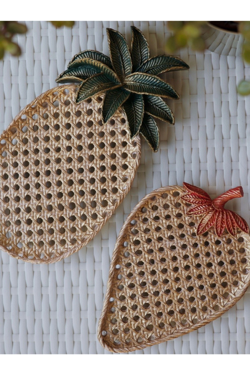 Dea'rt İstanbul-Hazeran Görünümlü Çilek Tabak-Dekoratif Kase-2-Milagron.com