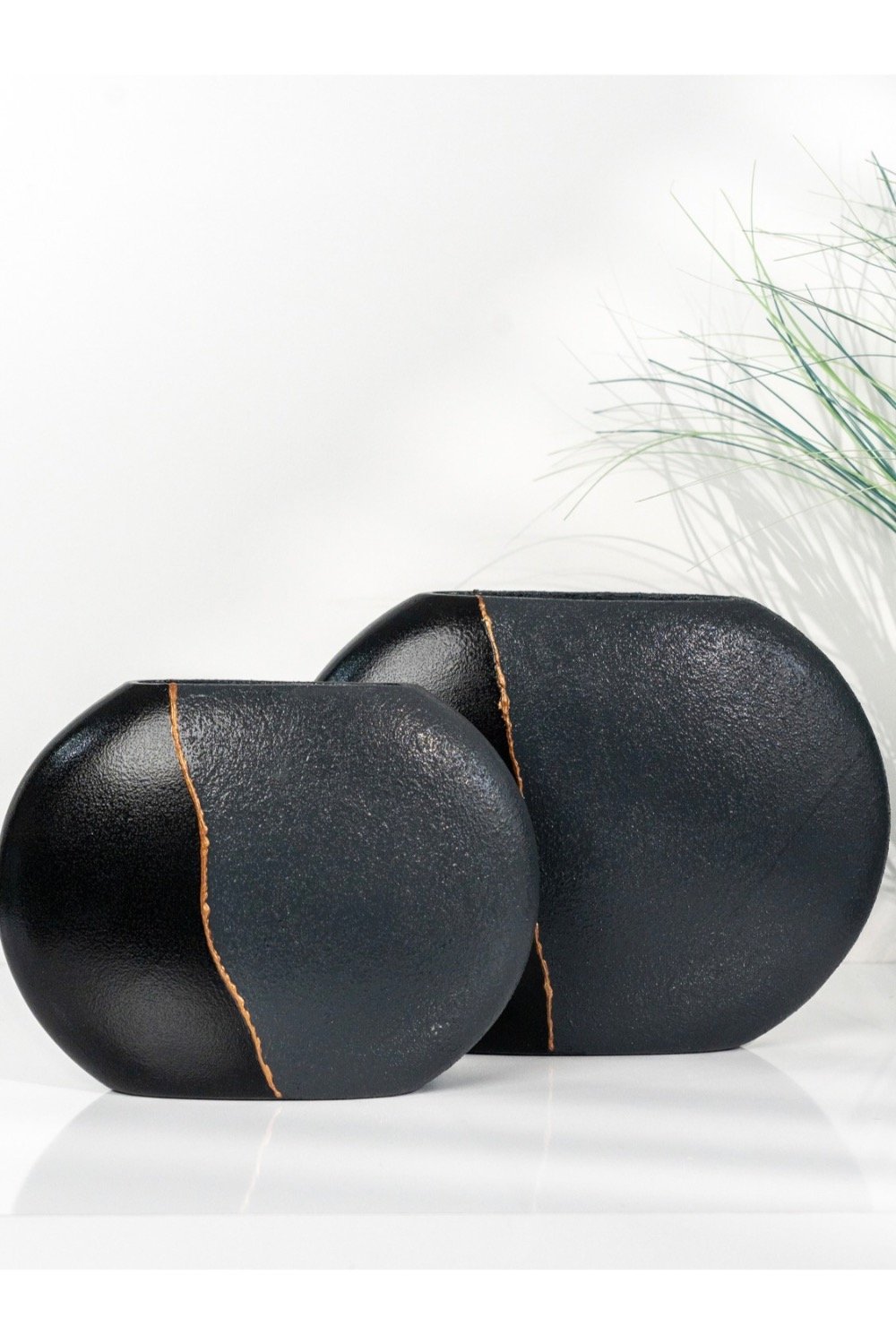 Dea'rt İstanbul-İkili Siyah Şerit Vazo-Vazo-1-Milagron.com