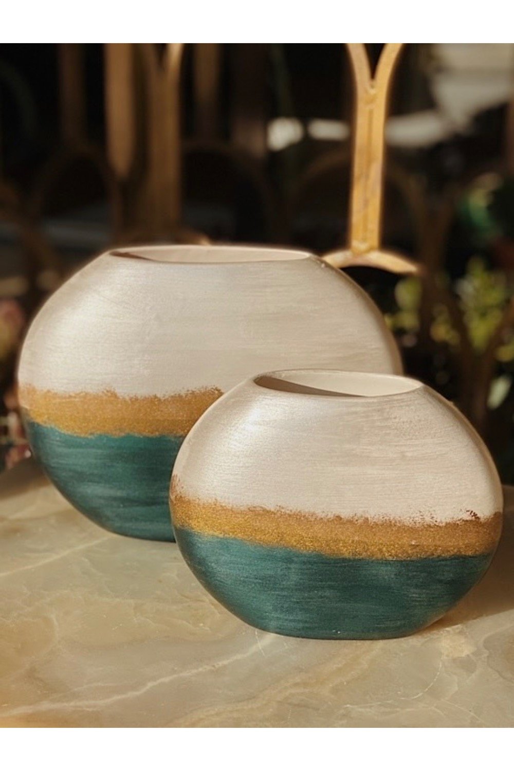 Dea'rt İstanbul-Margarita Seramik Vazo İkili-Vazo-1-Milagron.com