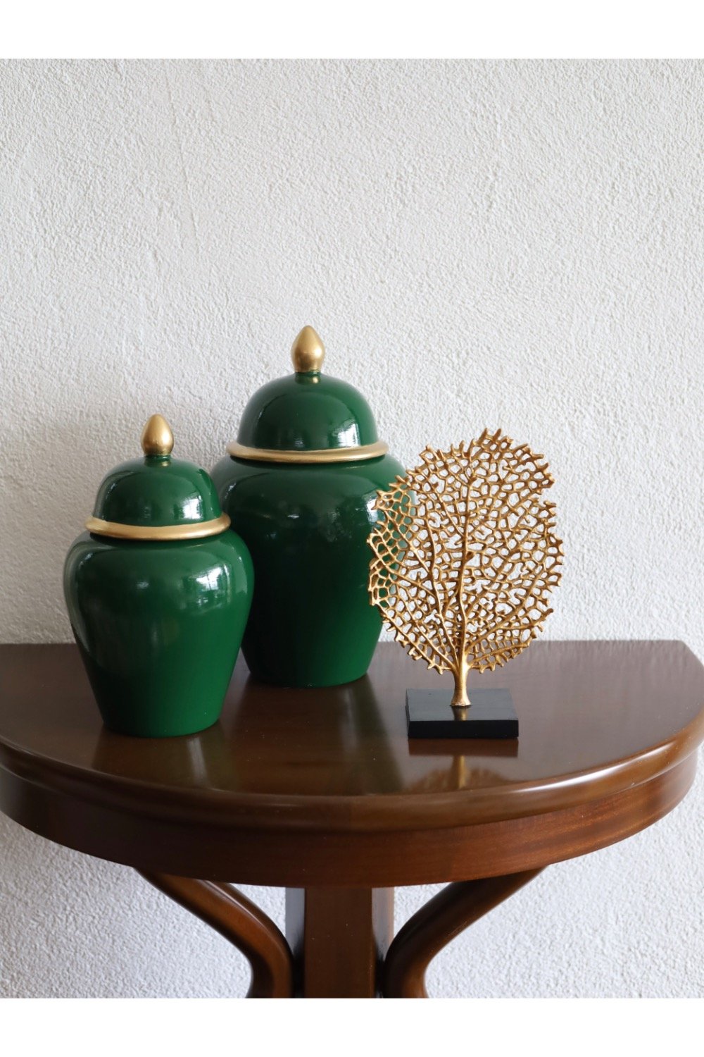 Dea'rt İstanbul-Seramik Şah Küp Vazo Zümrüt Yeşili-Vazo-1-Milagron.com