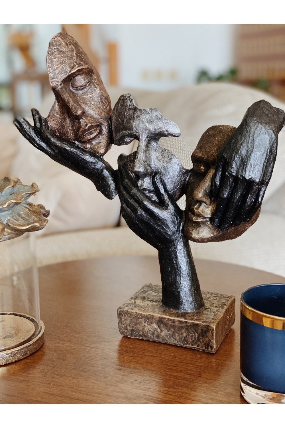 Dea'rt İstanbul-Üçlü Mask Obje-Biblo-1-Milagron.com