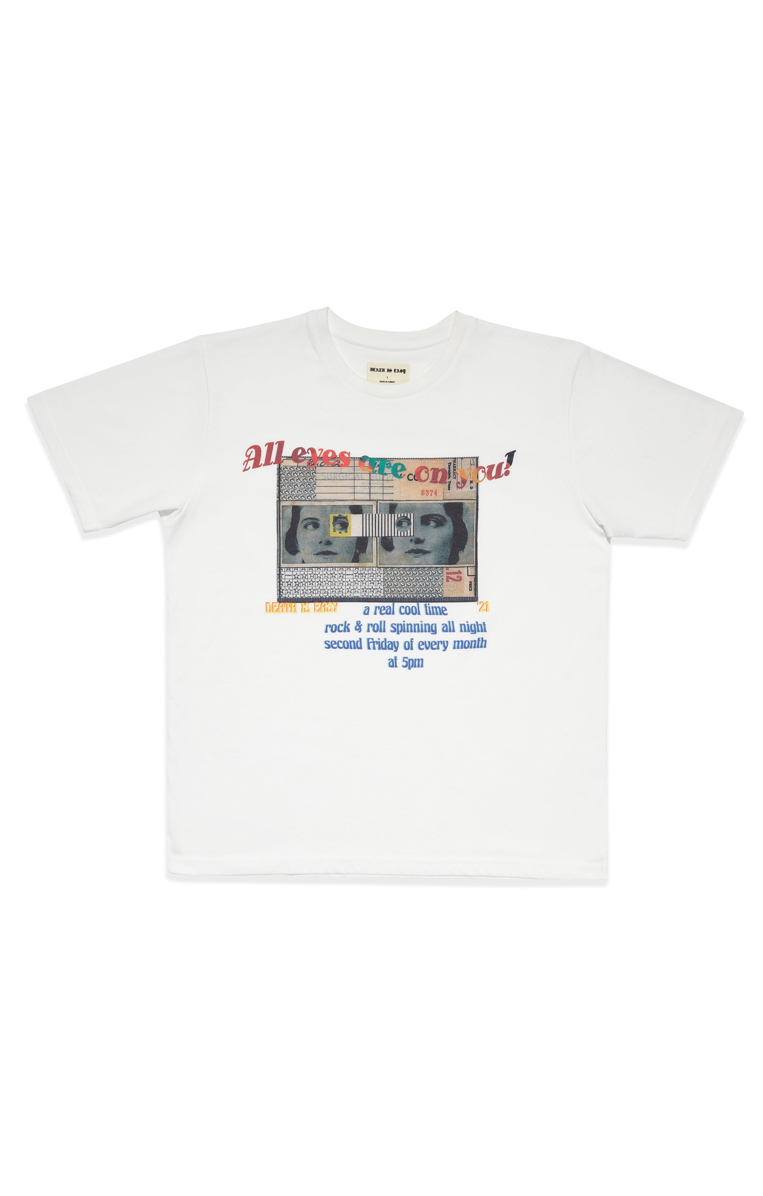 Death Is Easy-All Eyes On You Men’s T Shirt-T-Shirts-4-Milagron.com