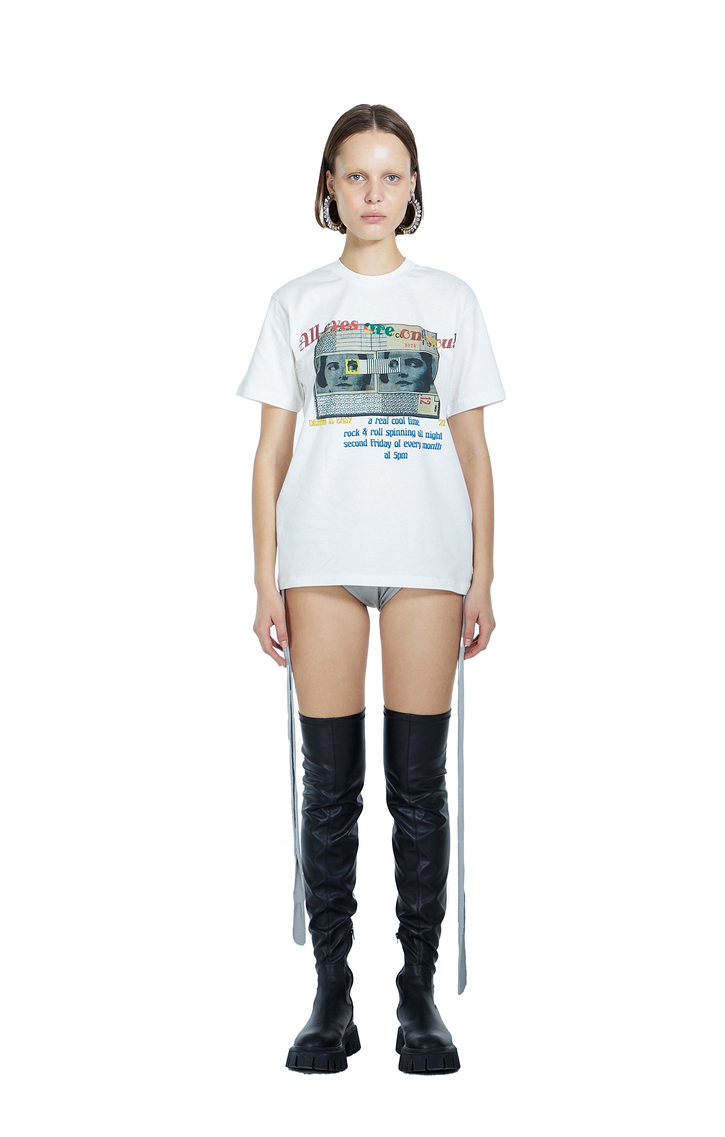 Death Is Easy-All Eyes On You Women’s T Shirt-T-Shirts-1-Milagron.com