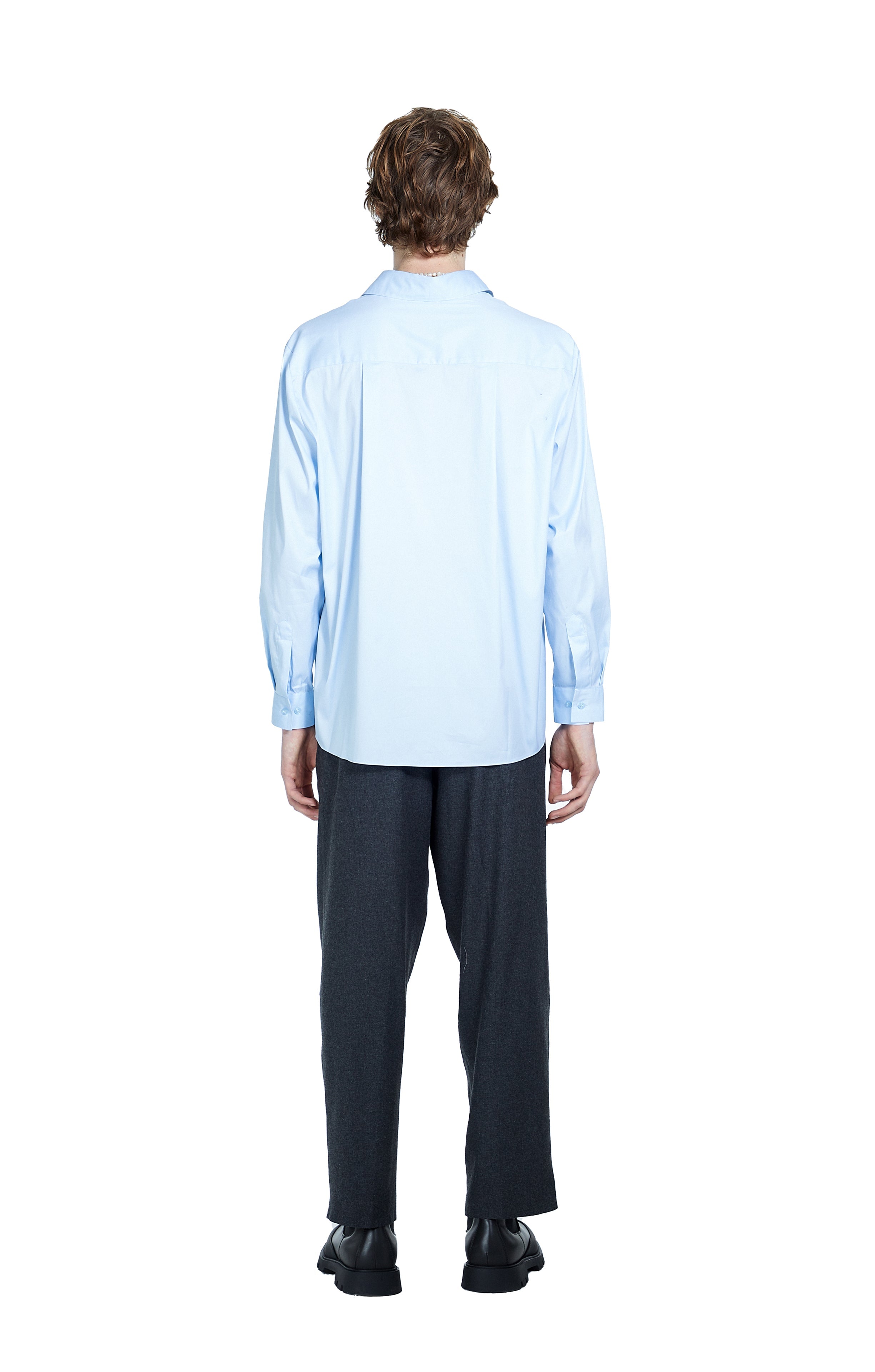Death Is Easy-Button Down Oversize Men’s Shirt-Gömlek-2-Milagron.com