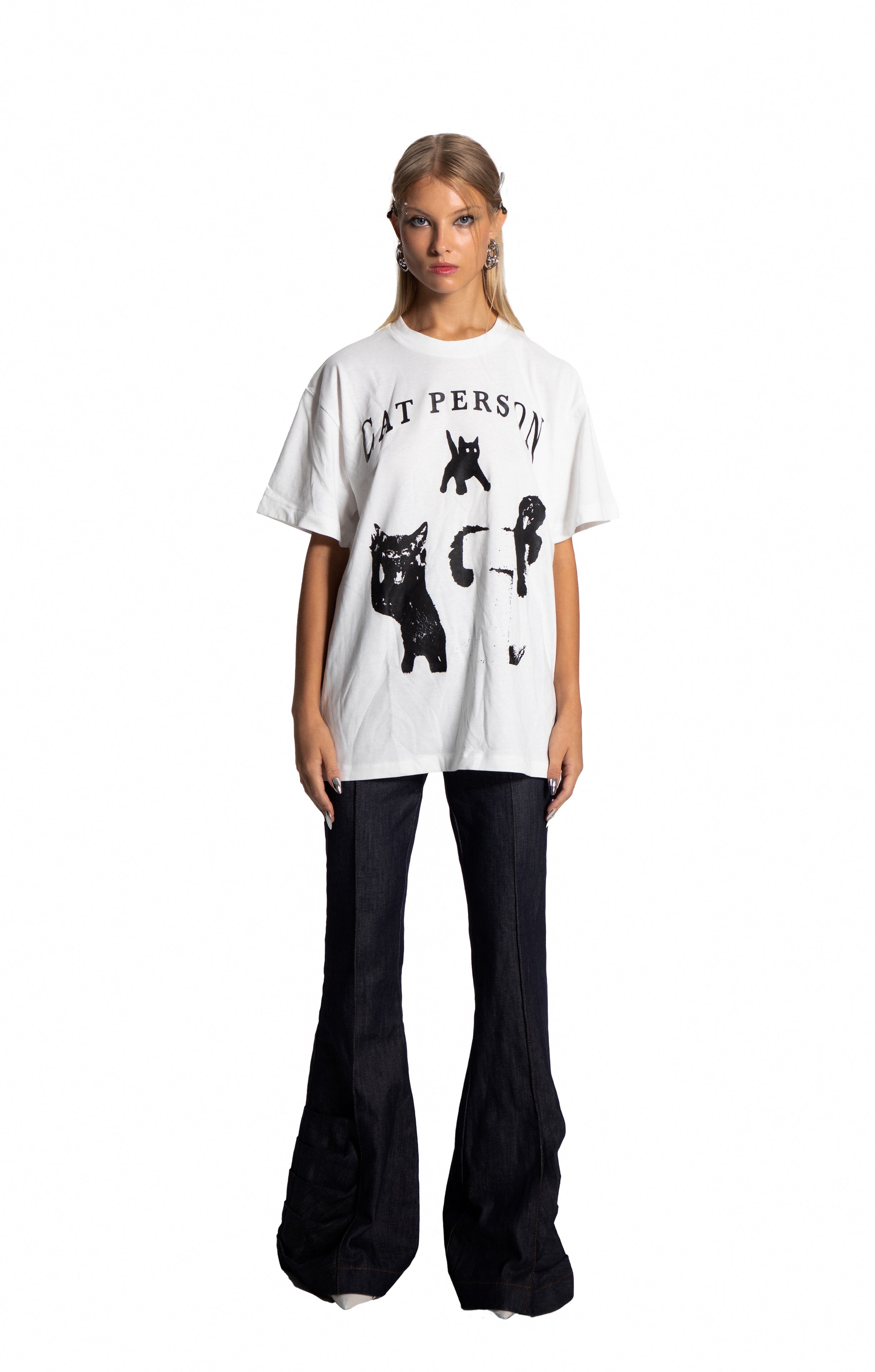 Cat Person Women'S T-Shirt