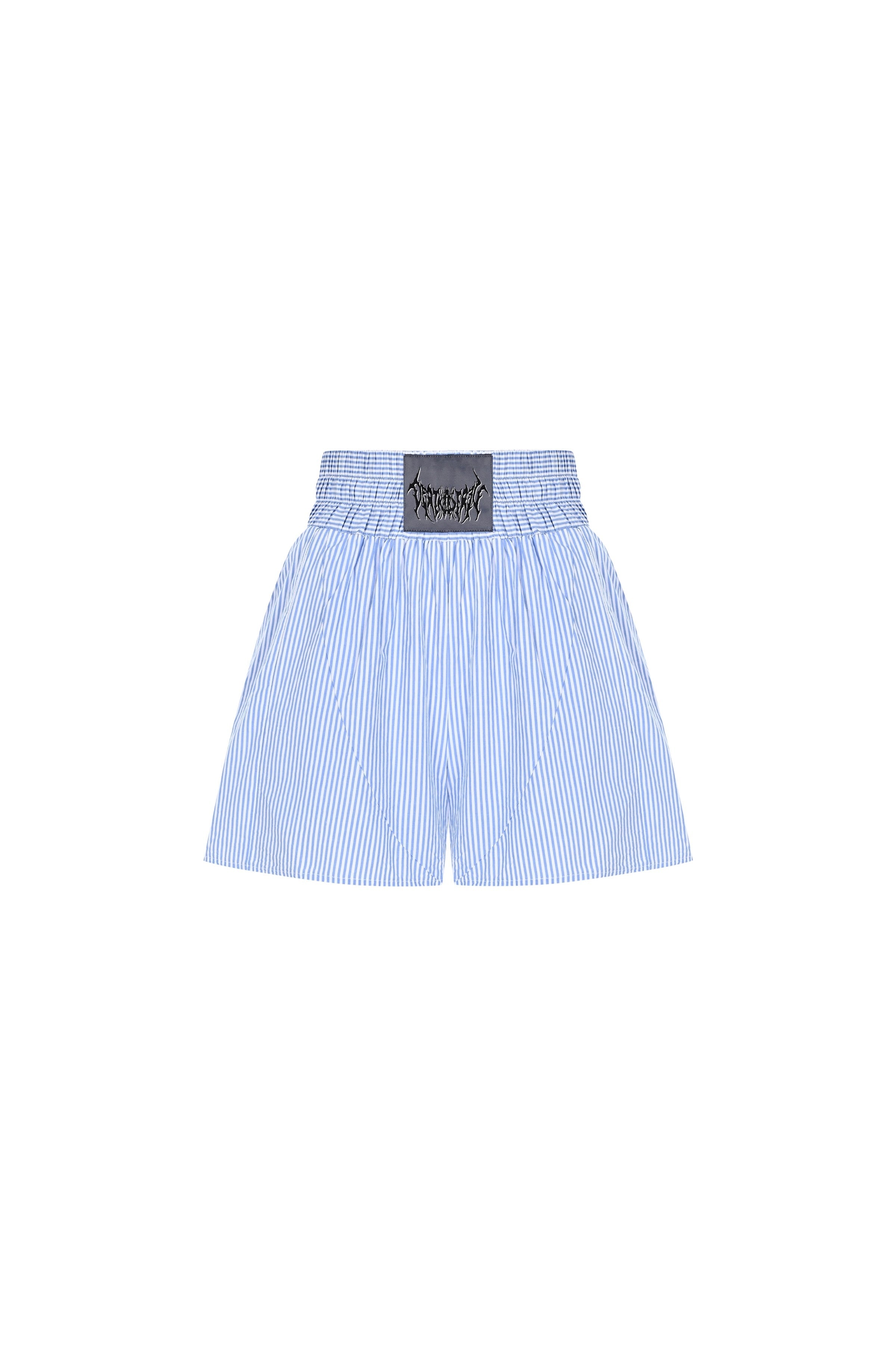 Death Is Easy-Classic Striped Boxer Shorts-Şort-1-Milagron.com