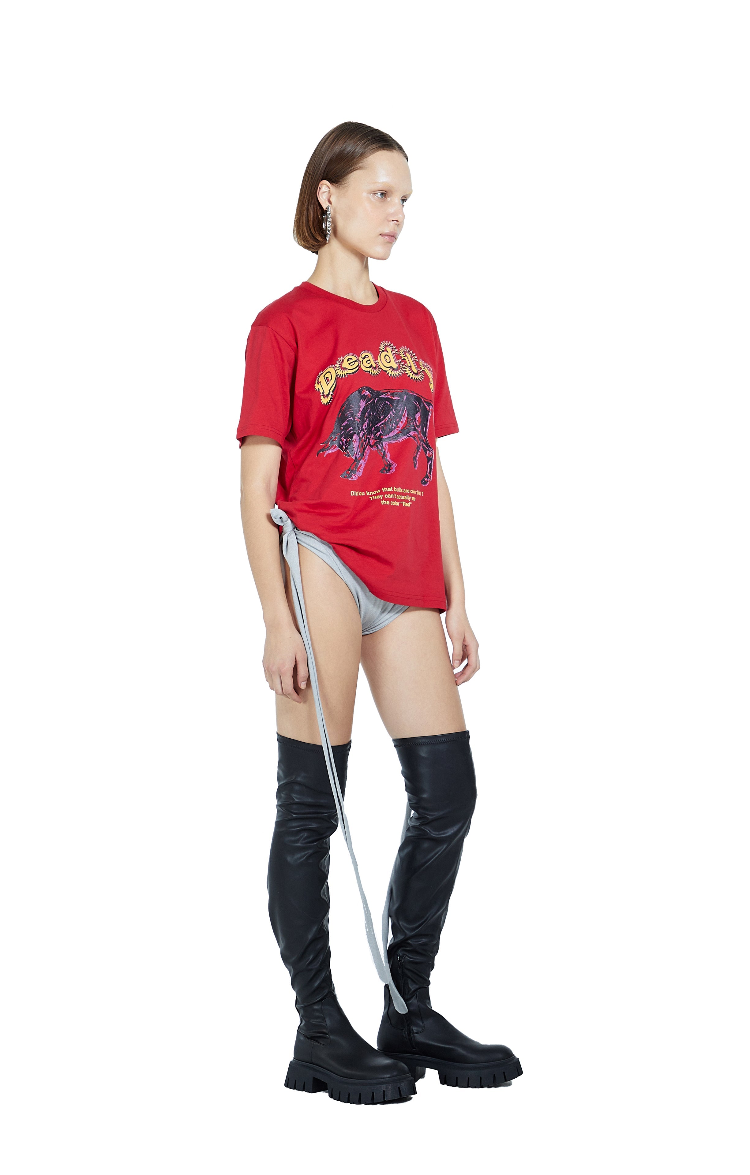 Death Is Easy-Deadly Bull Women’s T Shirt-T-Shirts-2-Milagron.com