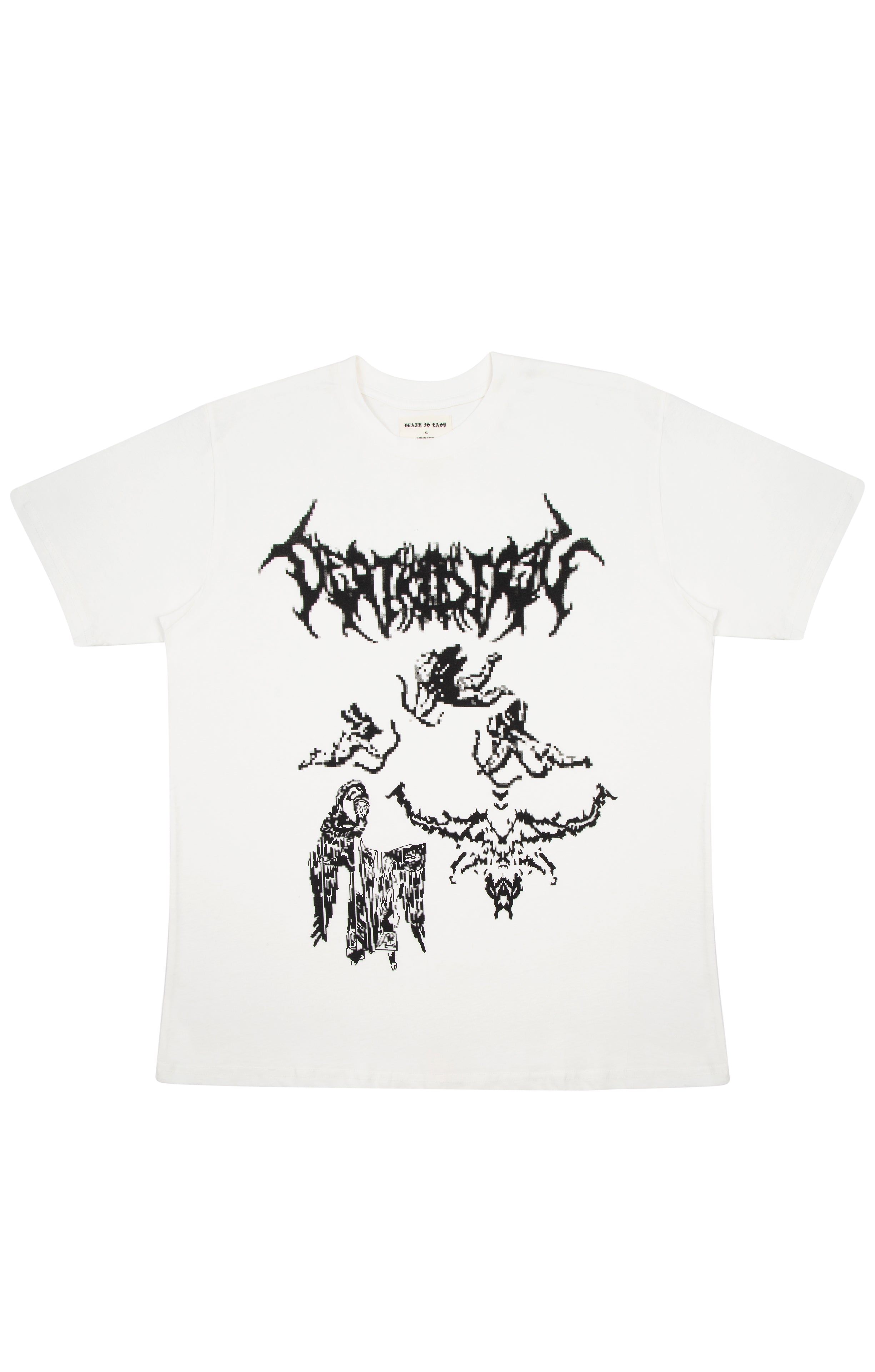 Death Is Easy-Graffiti Men’s T Shirt-T-Shirts-4-Milagron.com