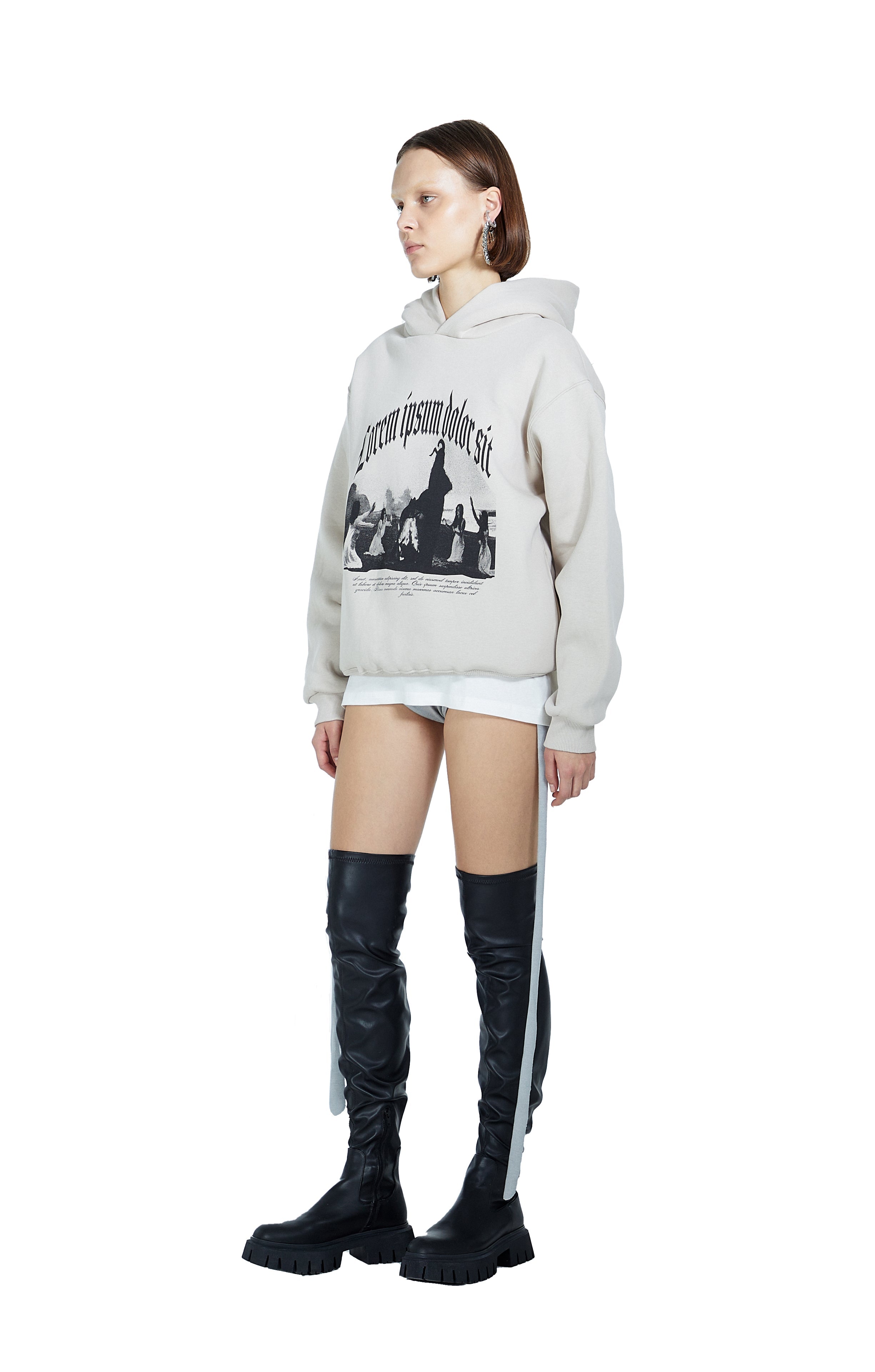 Death Is Easy-Lorem Ipsum Women’s Hoodie-Sweatshirts & Hoodies-2-Milagron.com