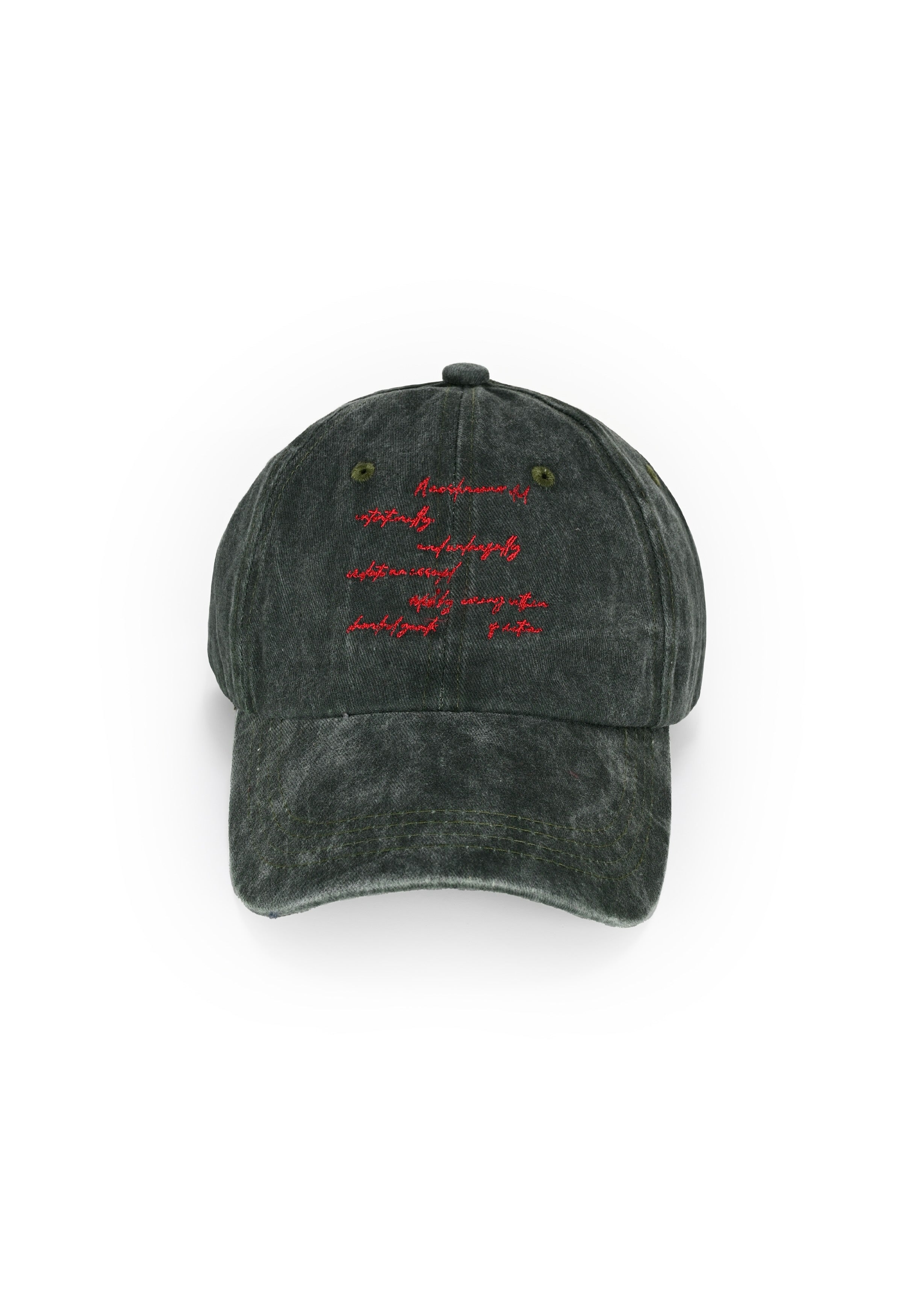 Death Is Easy-Restraining Order Dad Hat-Şapka-1-Milagron.com