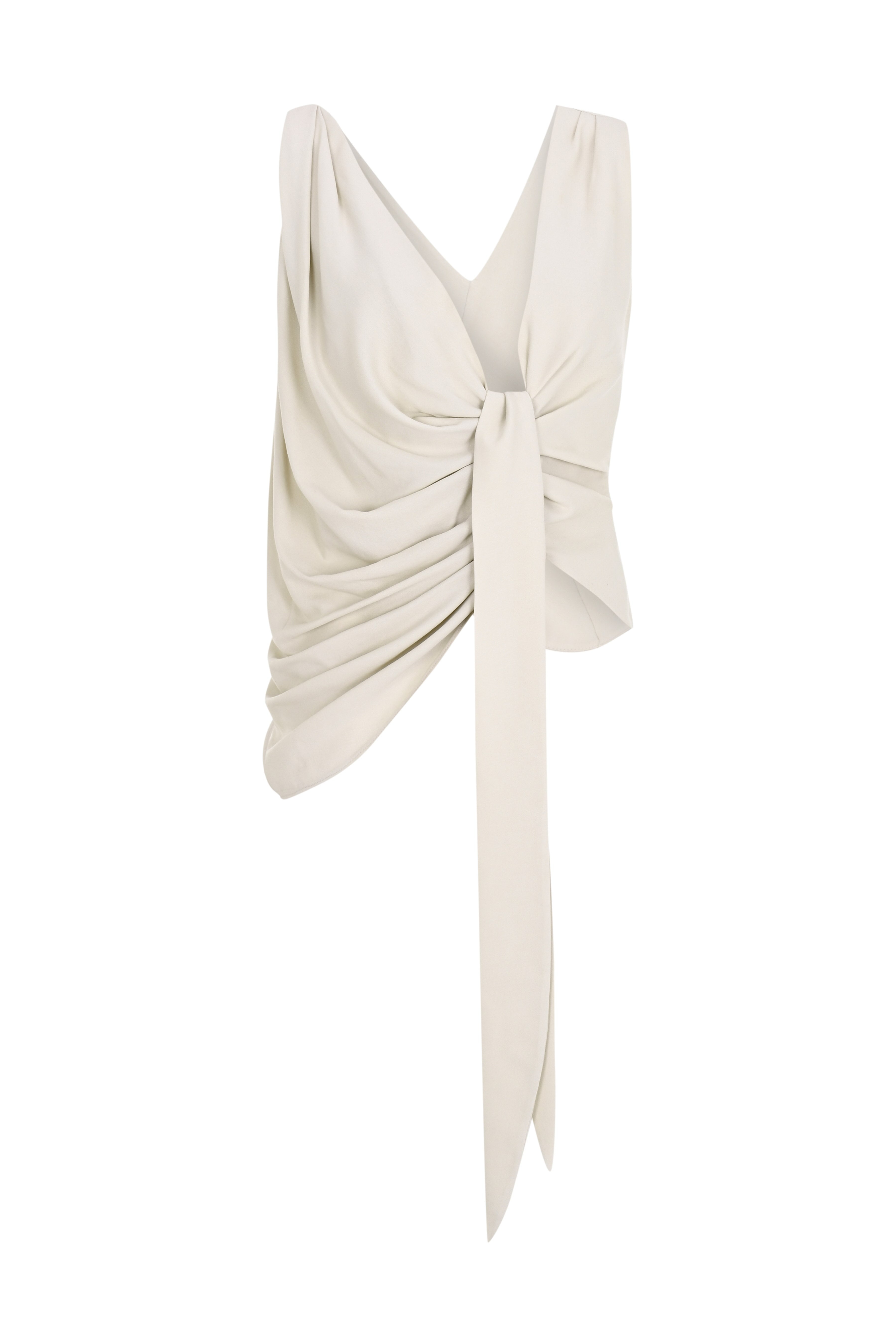 Death Is Easy-Sculptural Knotted Top-Top-3-Milagron.com