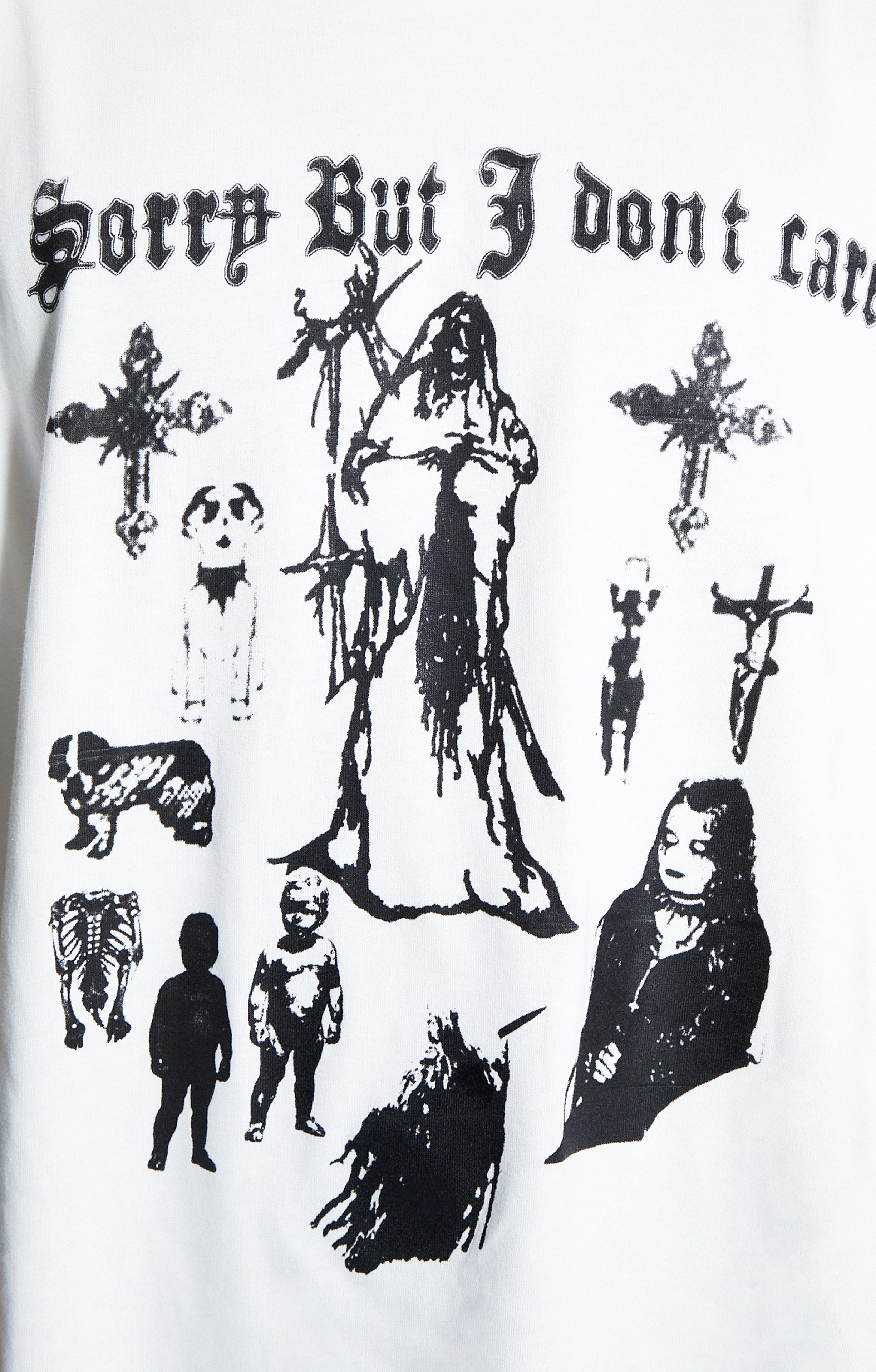 Death Is Easy-Sorry But I Don't Care Mens T Shirt-T-Shirts-3-Milagron.com