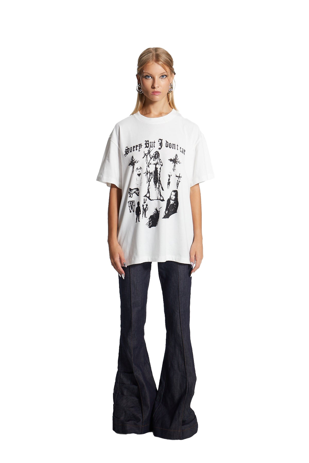 Death Is Easy-Sorry But I Don't Care Women T Shirt-T-Shirts-1-Milagron.com