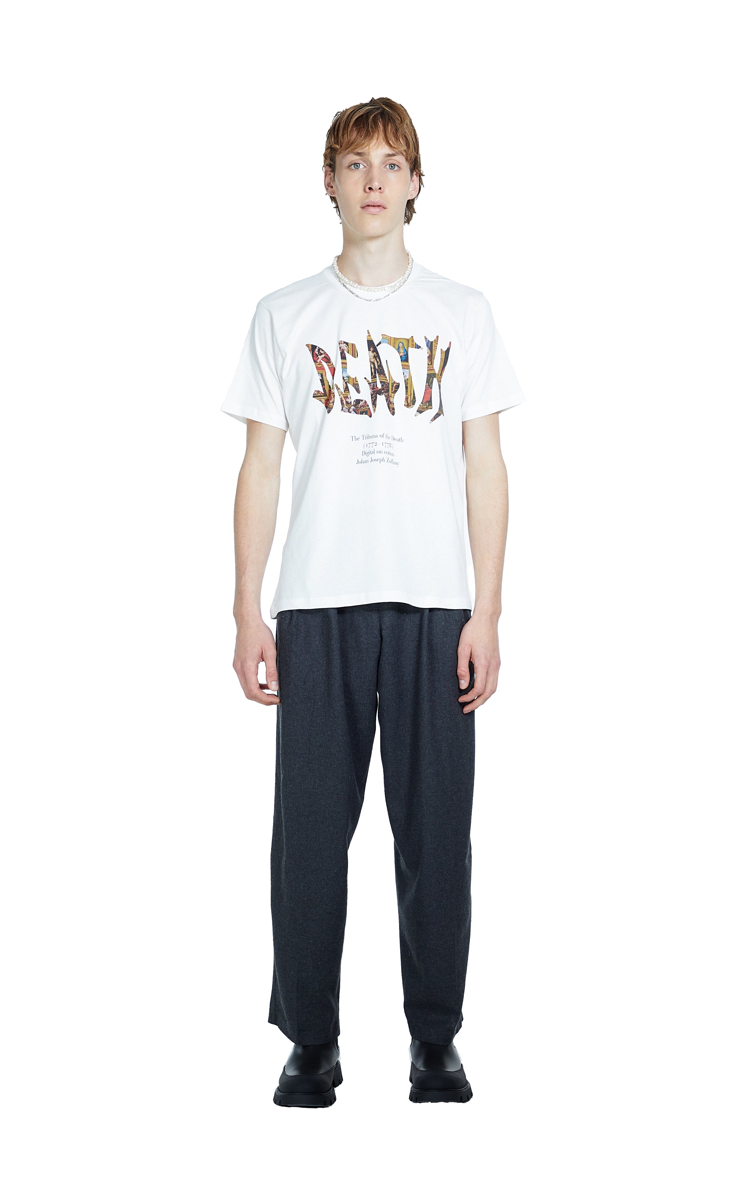 Death Is Easy-The Tribuna Of The Death Men’s T Shirt-T-Shirts-1-Milagron.com