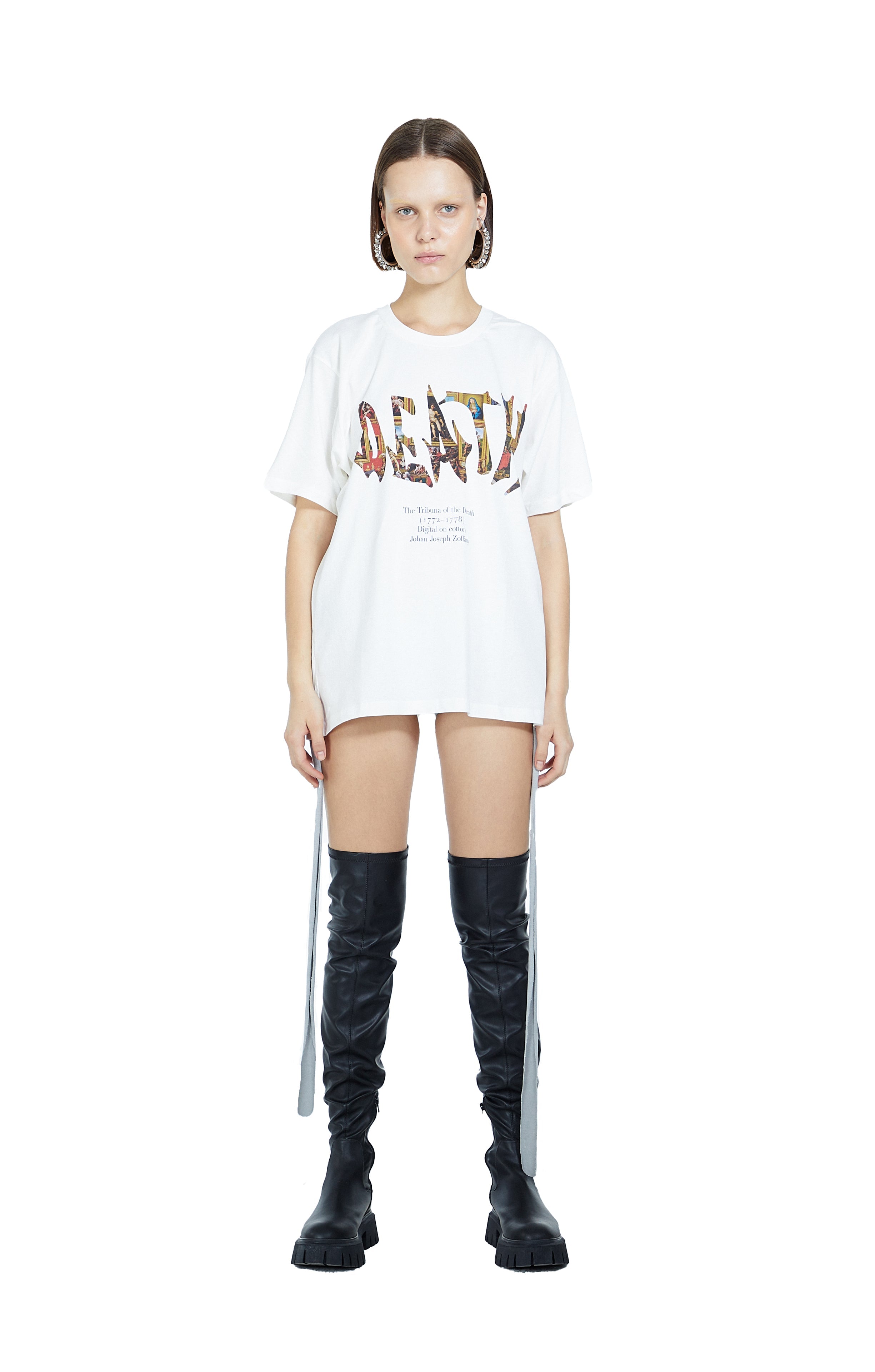 Death Is Easy-The Tribuna Of The Death Women’s T Shirt-T-Shirts-1-Milagron.com