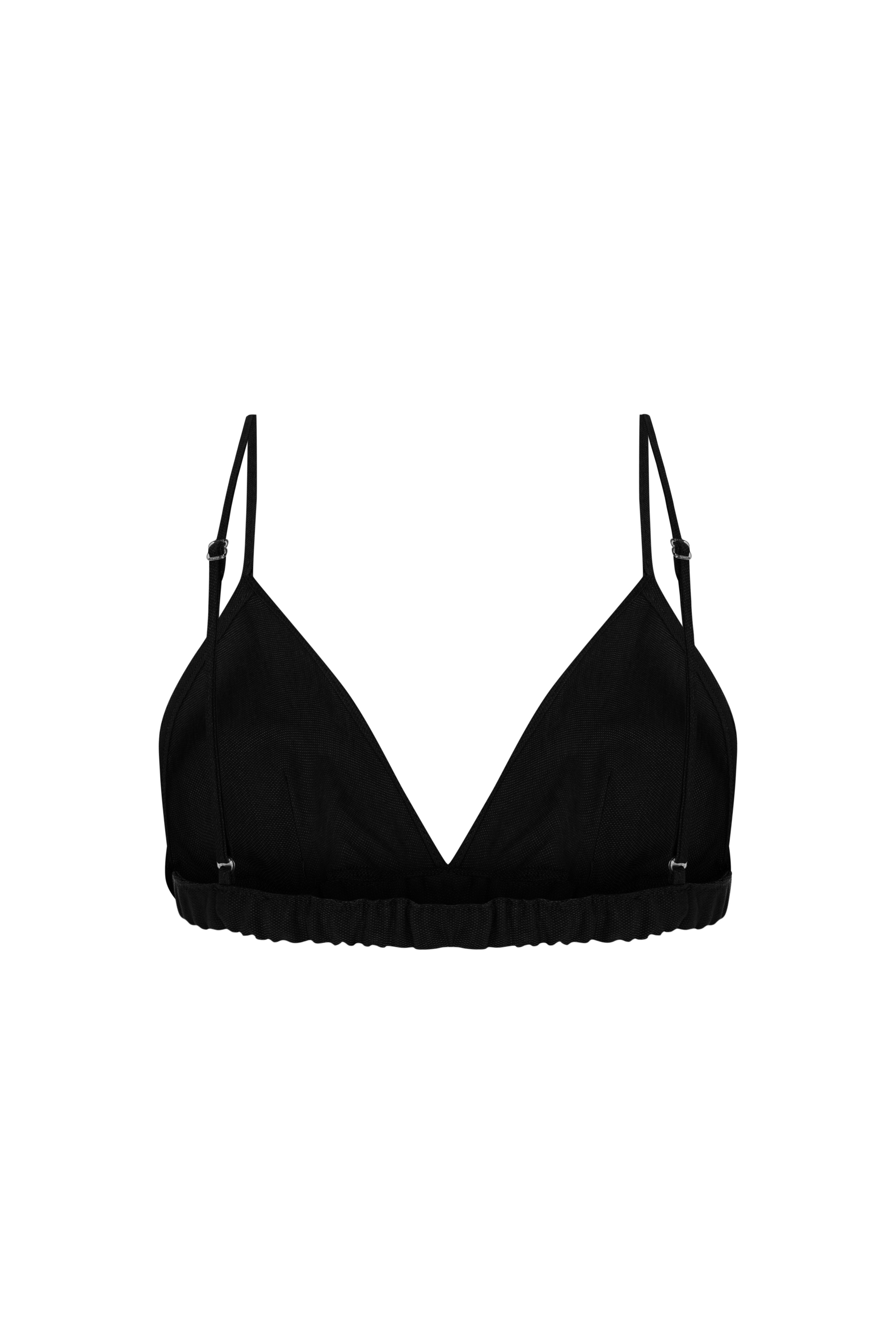 Death Is Easy-Triangle Cut Bralette-Bralet-6-Milagron.com