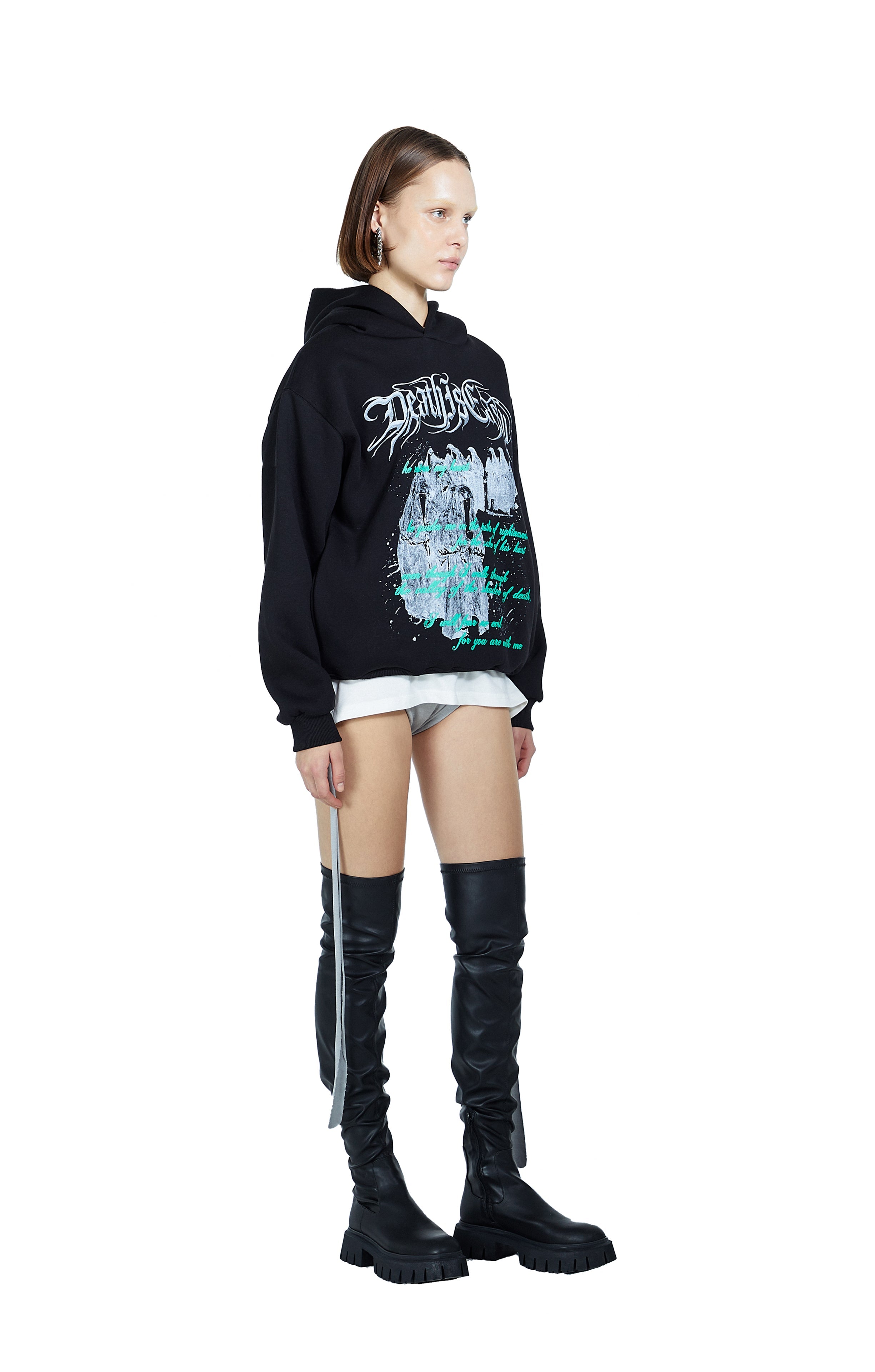 Death Is Easy-Valley Of Death Women’s Hoodie-Sweatshirts & Hoodies-2-Milagron.com