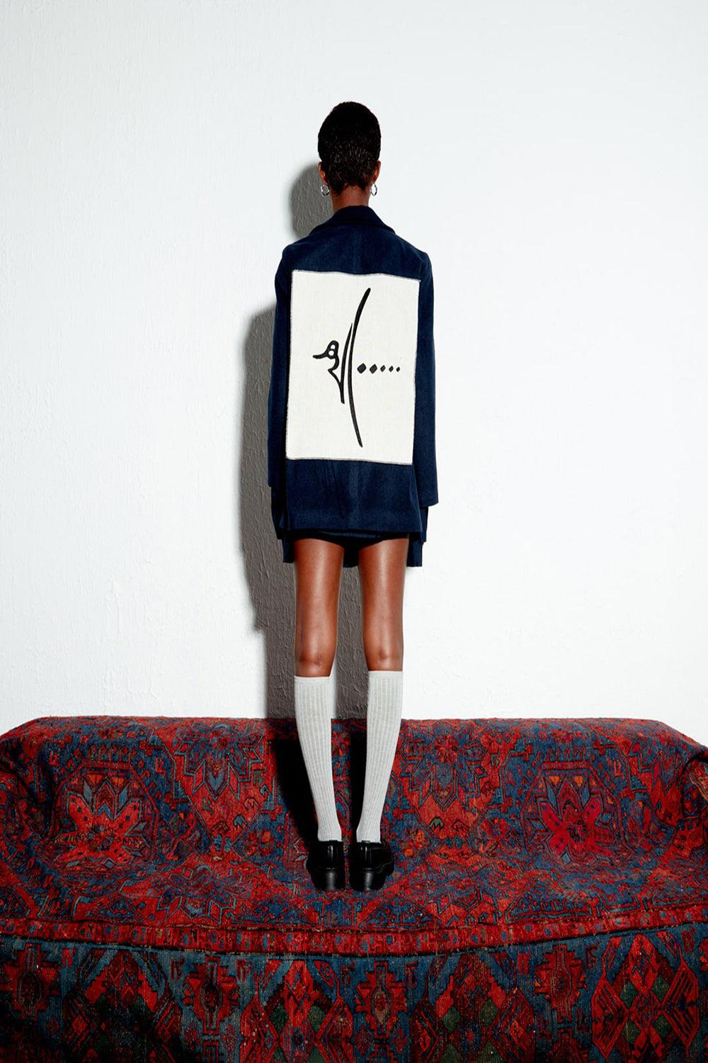 December Pie-Lacivert Ceket-Ceket-1-Milagron.com