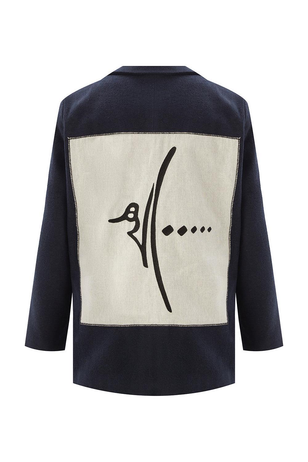 December Pie-Lacivert Ceket-Ceket-3-Milagron.com