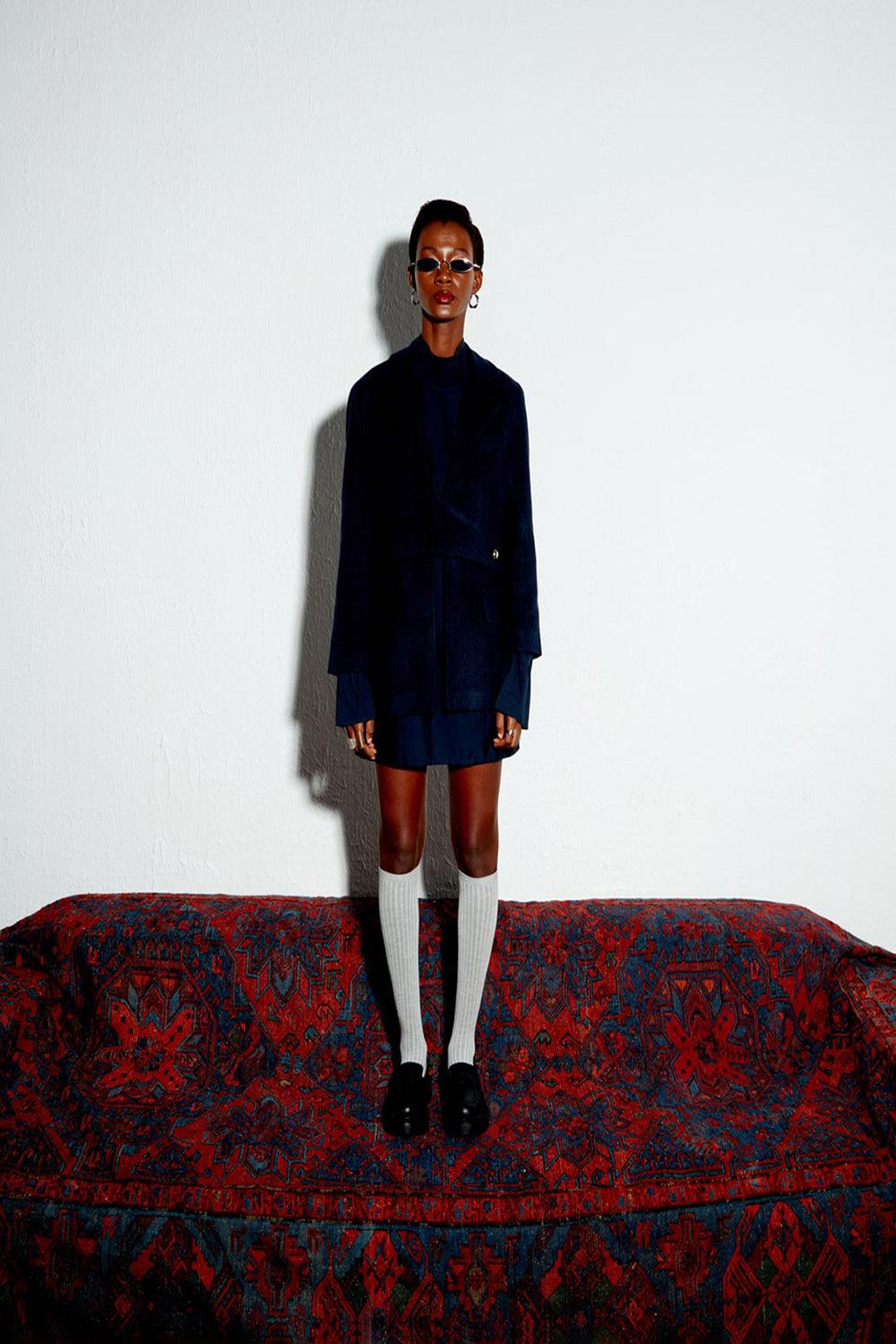 December Pie-Lacivert Ceket-Ceket-5-Milagron.com